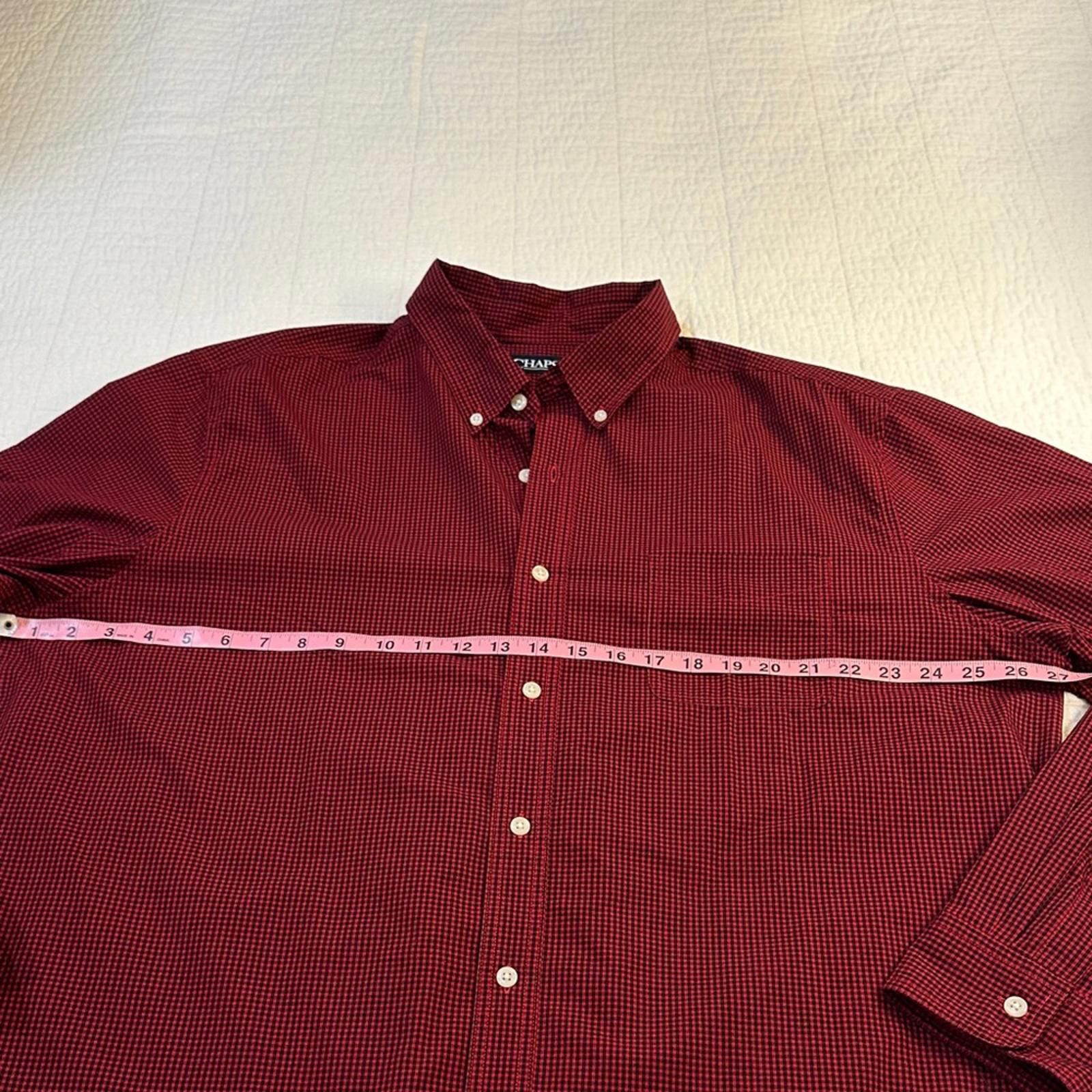 Chaps Chaps XXL Red Plaid Button Down Shirt NWOT Size US XXL / EU 58 / 5 - 6 Thumbnail