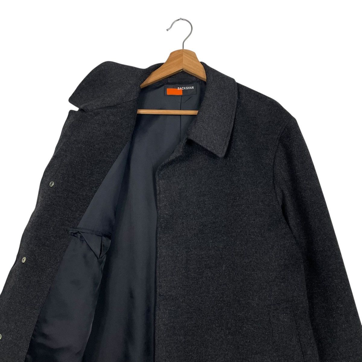 Japanese Brand Japanese Brand Backshan Wool Overcoat Size US L / EU 52-54 / 3 - 10 Thumbnail