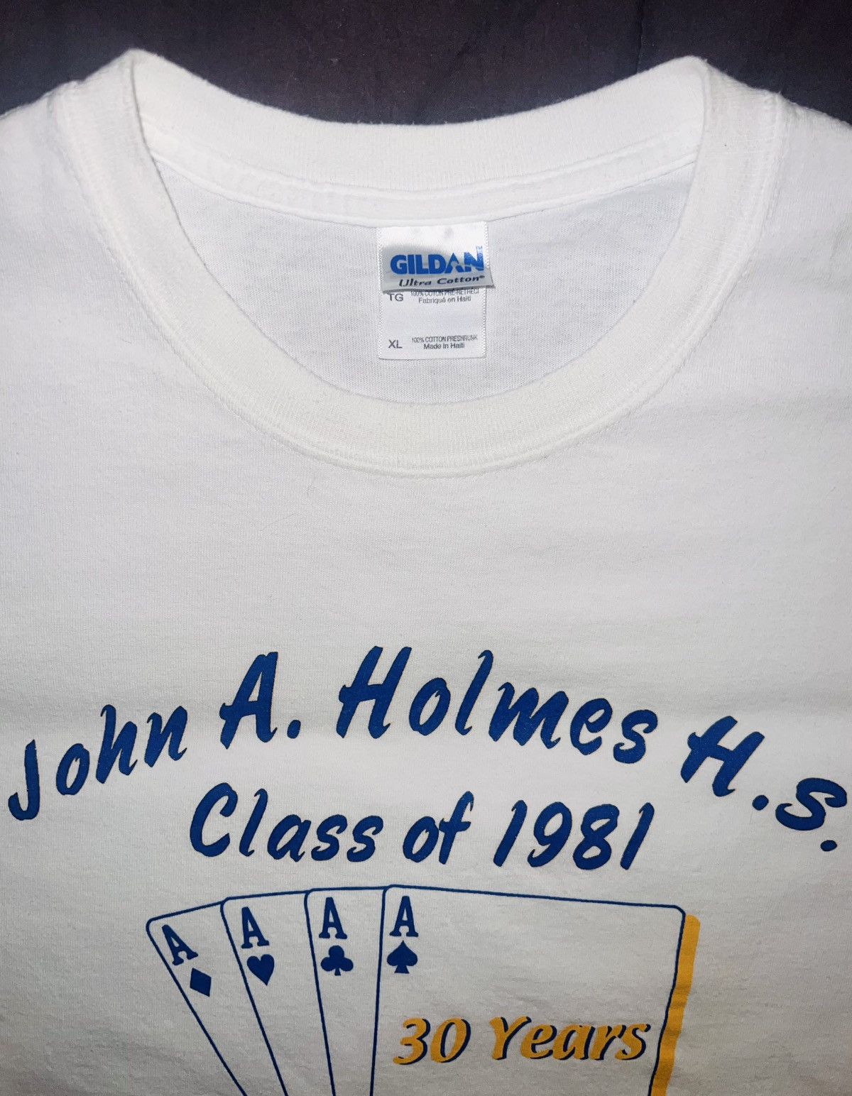 Vintage VINTAGE JOHN HOLMES HIGH SCHOOL Size US XL / EU 56 / 4 - 7 Thumbnail