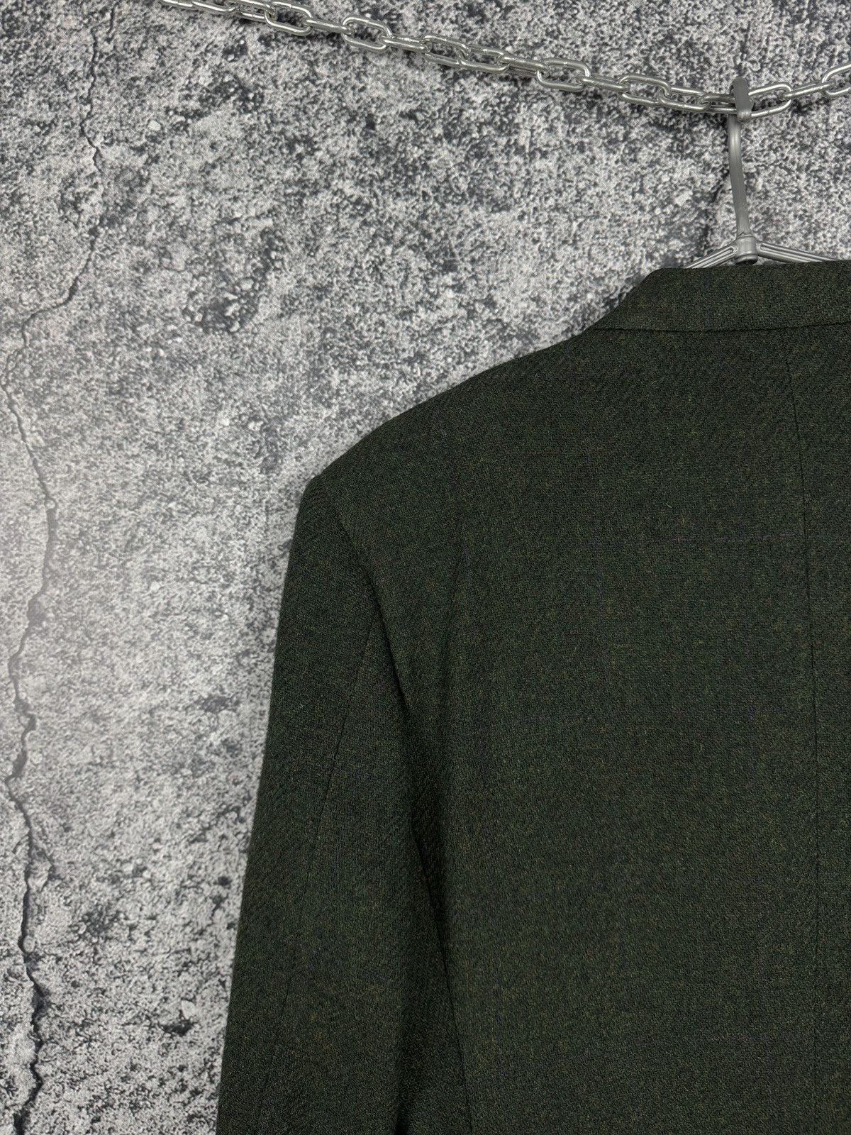 Harris Tweed Harris Tweed Wool Vintage Blazer Made in Italy Size M-L Size 44S - 11 Thumbnail