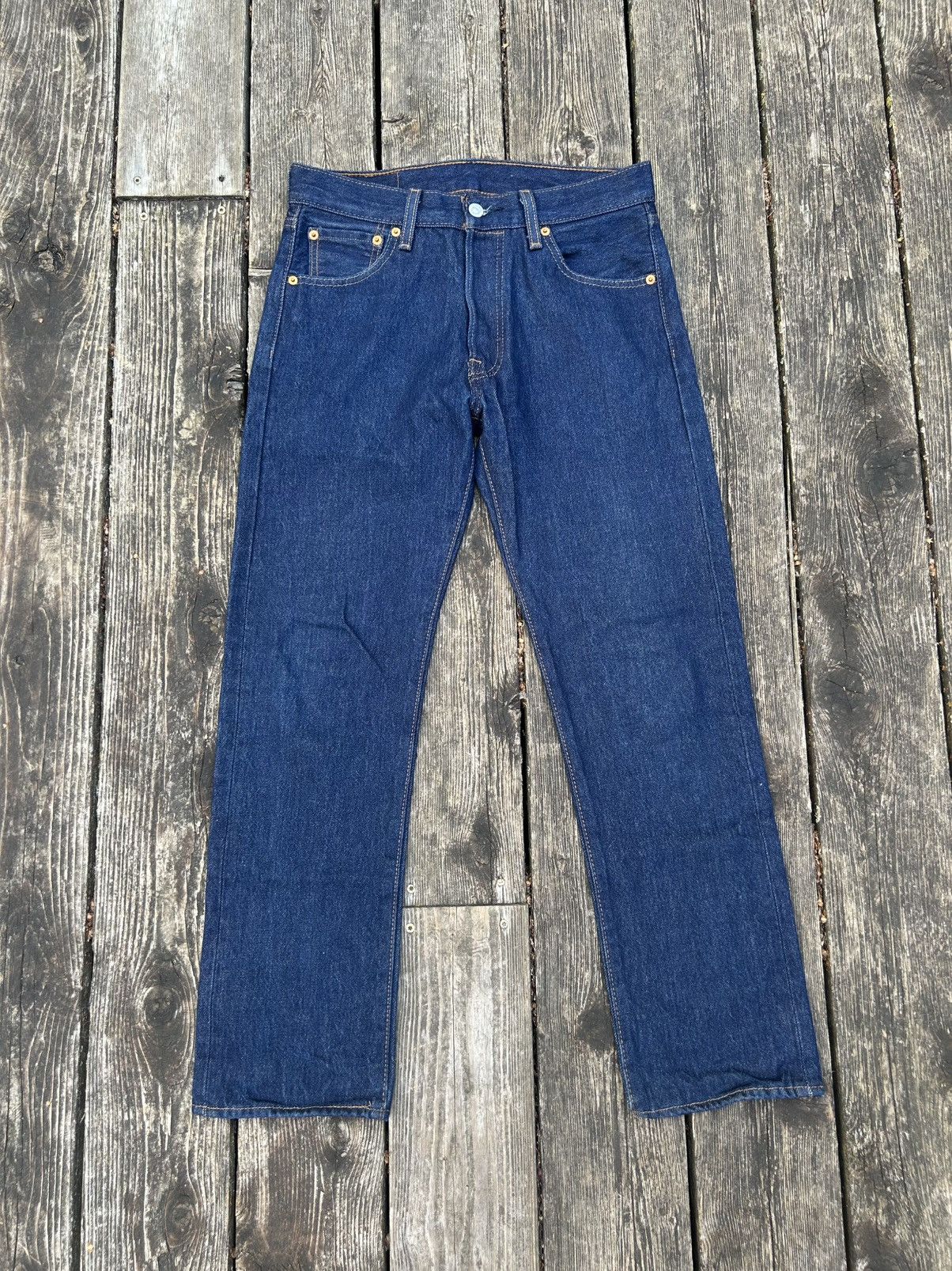 Levi's Levi’s 501 Straight Legged Jeans Size US 29 - 1 Thumbnail