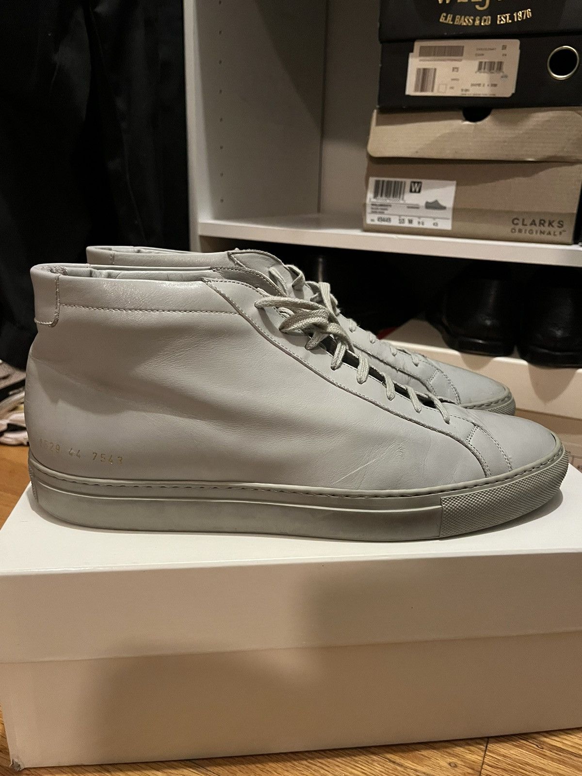 Common Projects Achilles Mid grey 44 Footwear