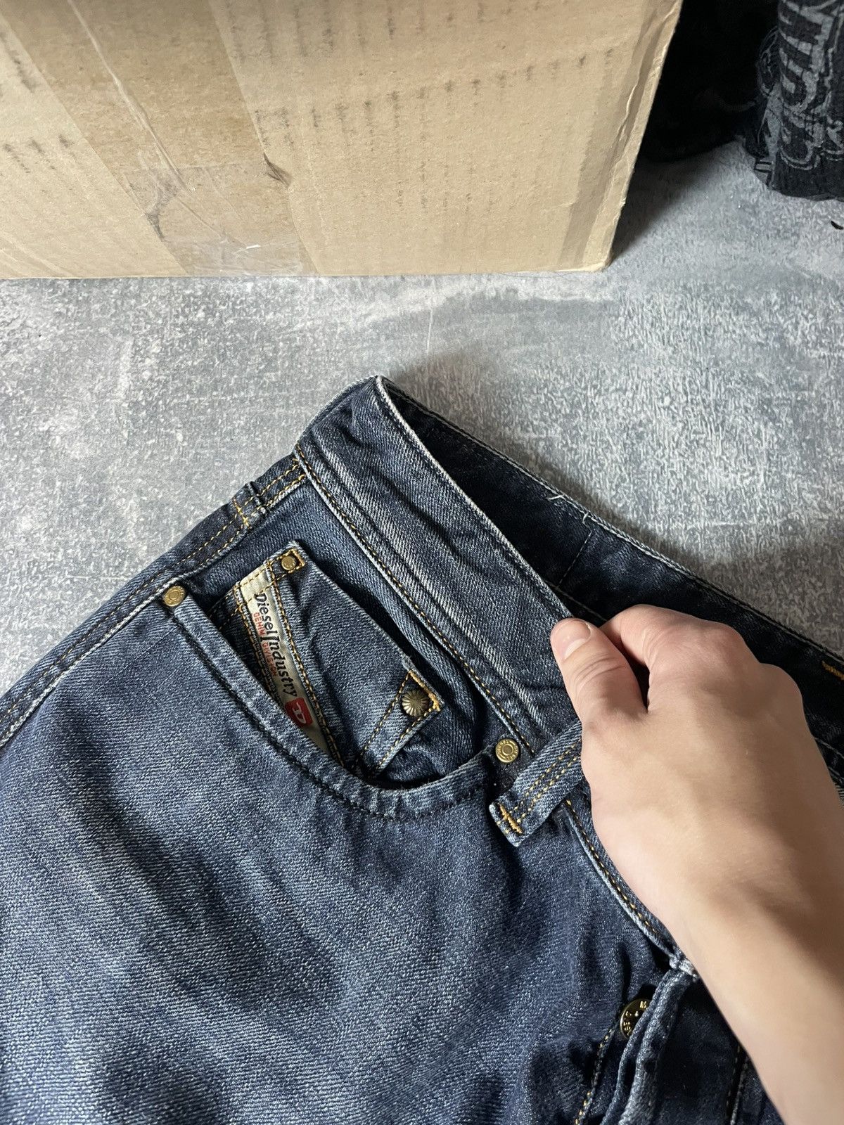 Diesel Crazy vintage Diesel larkee baggy pants jeans denim vintage Size US 31 - 8 Thumbnail