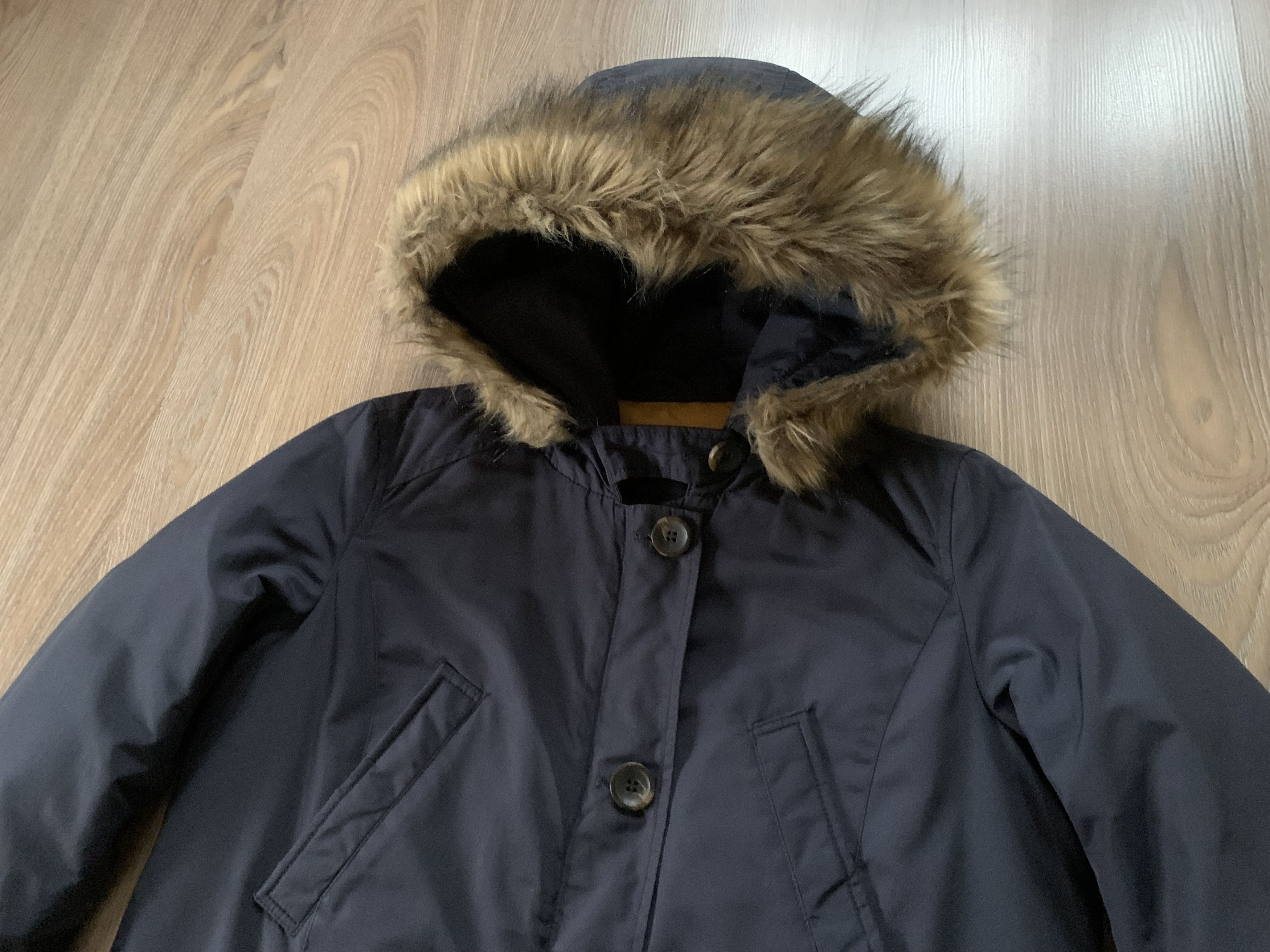 Designer × Zara Zara Basic Down Hood Parka Jacket Size US M / EU 48-50 / 2 - 5 Thumbnail