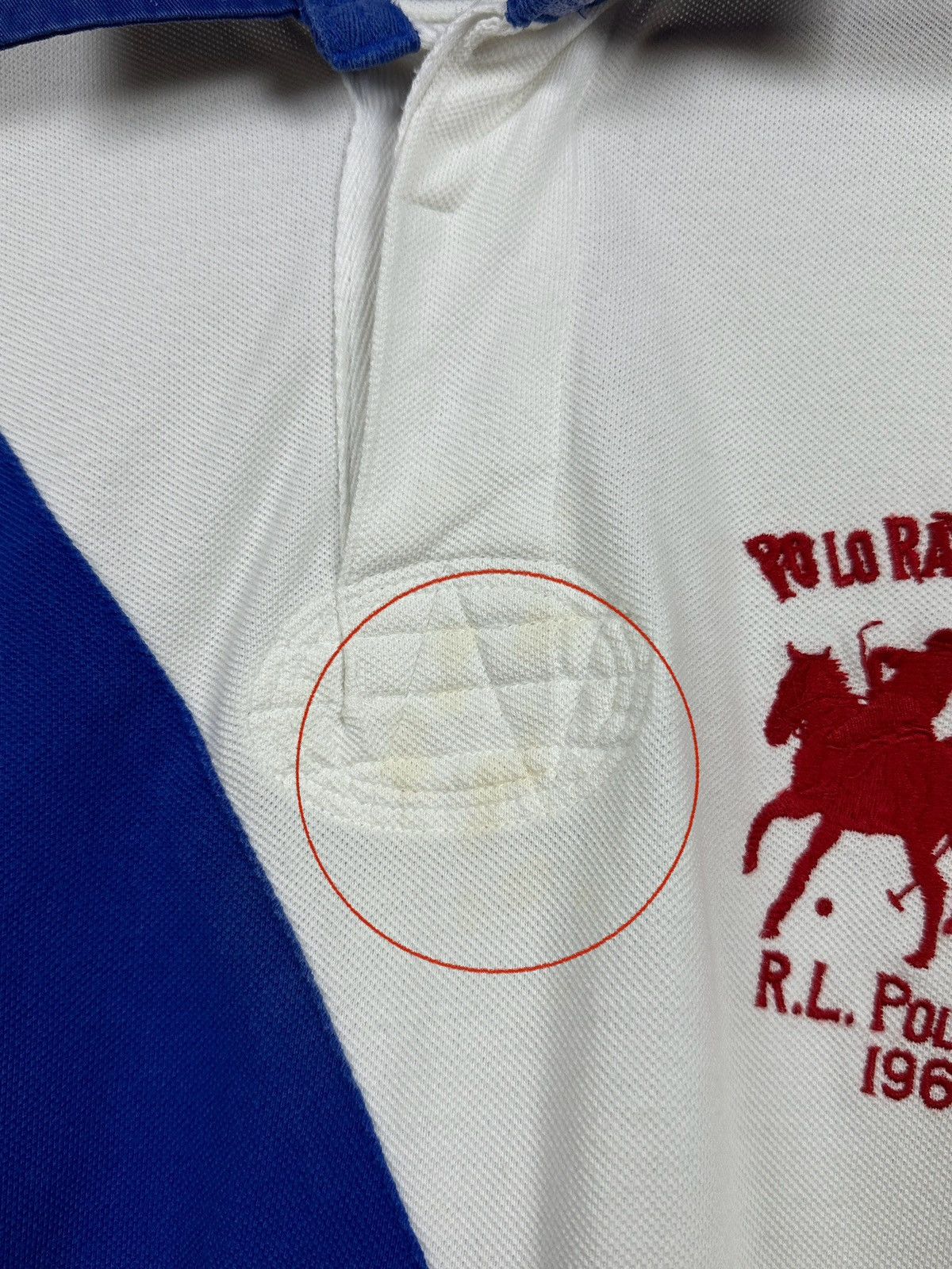 Polo Ralph Lauren Vintage Polo Ralph Lauren #2 Striped Y2K Chief Keef Size US L / EU 52-54 / 3 - 21 Thumbnail