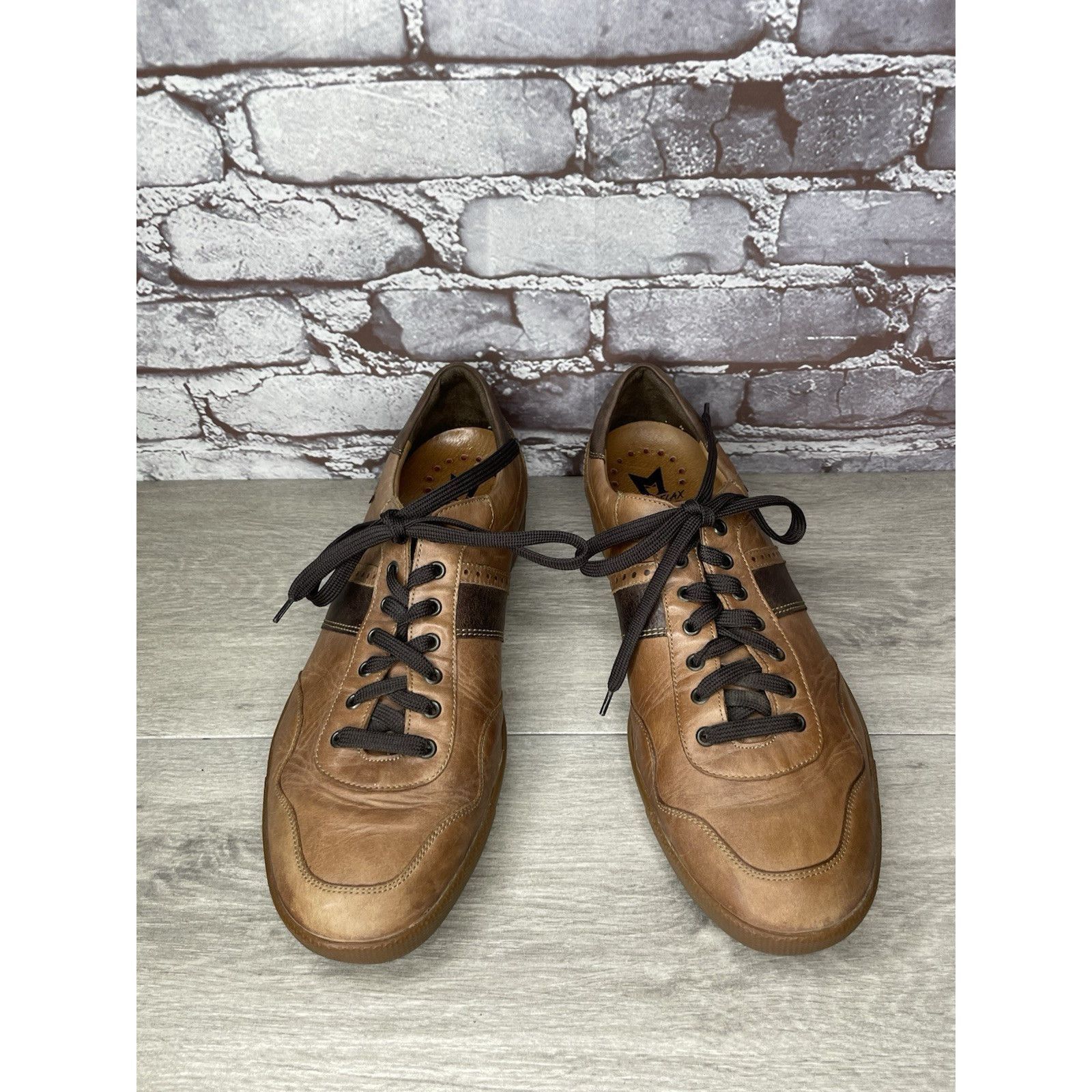 Mephisto Mephisto Chestnut Brown Leather Steve Urban Sneaker Shoes Me Size US 10.5 / EU 43-44 - 13 Thumbnail
