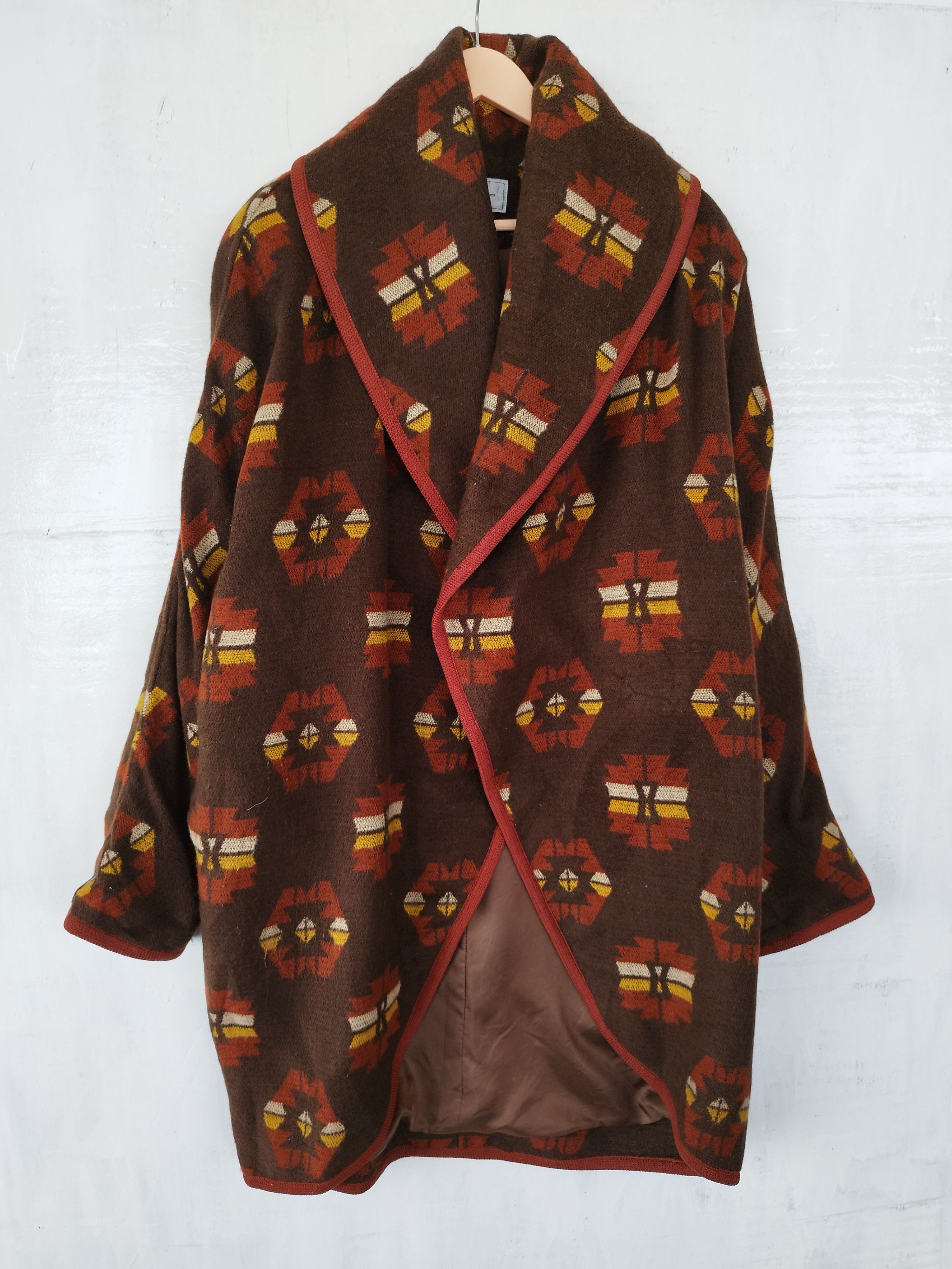 Japanese Brand Navajo native overcoat Size US XL / EU 56 / 4 - 2 Thumbnail