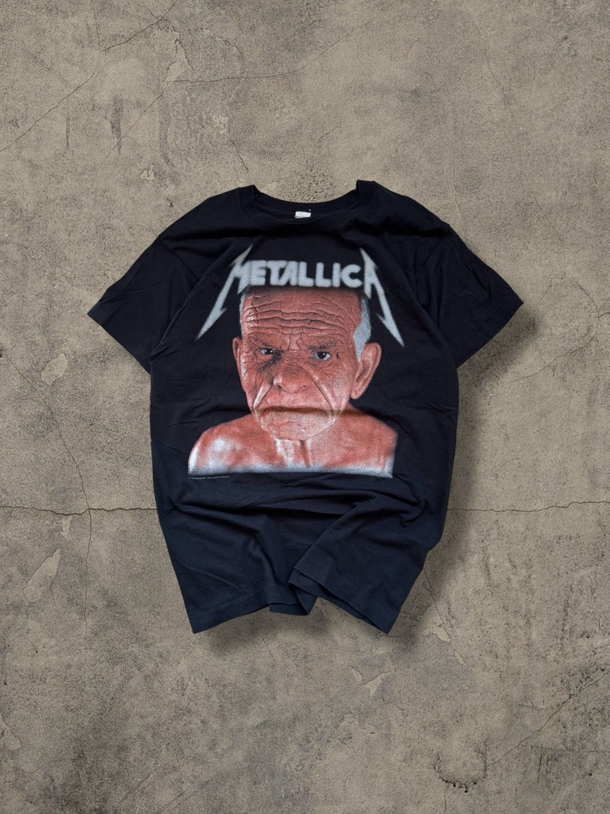 1991 Metallica Off To Never Never Land Tour Vintage Tee
