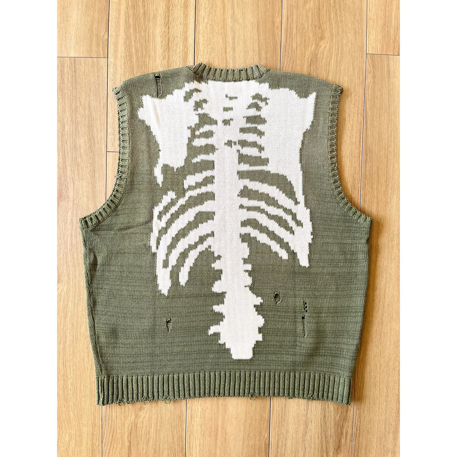 美しい archive KAPITAL トップス Bone vest knit トップス - www ...