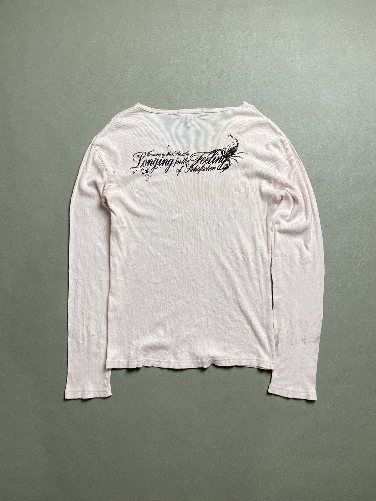 If Six Was Nine × Japanese Brand × Le Grande Bleu (L.G.B.) Y2K Soves Poem Longsleeve Size US L / EU 52-54 / 3 - 2 Thumbnail