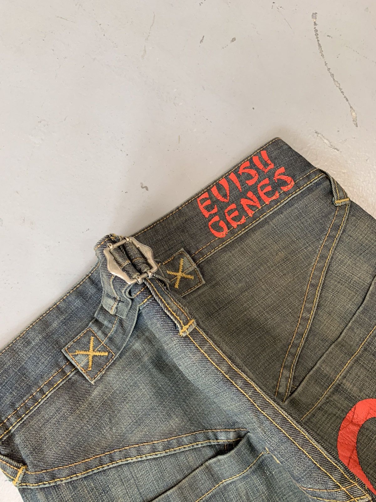 Japanese Brand Vintage Evisu inspired denim Size US 32 / EU 48 - 13 Thumbnail
