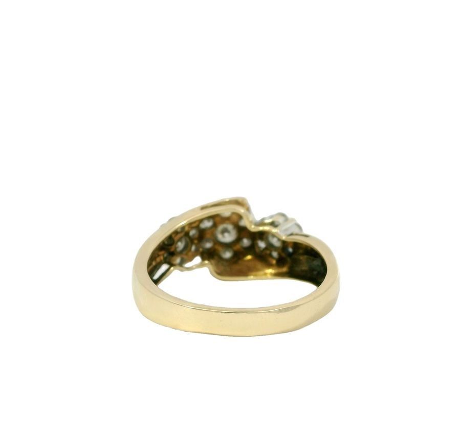 Other 10k Vintage 1 carat Diamond Floral Ring Size ONE SIZE - 3 Thumbnail