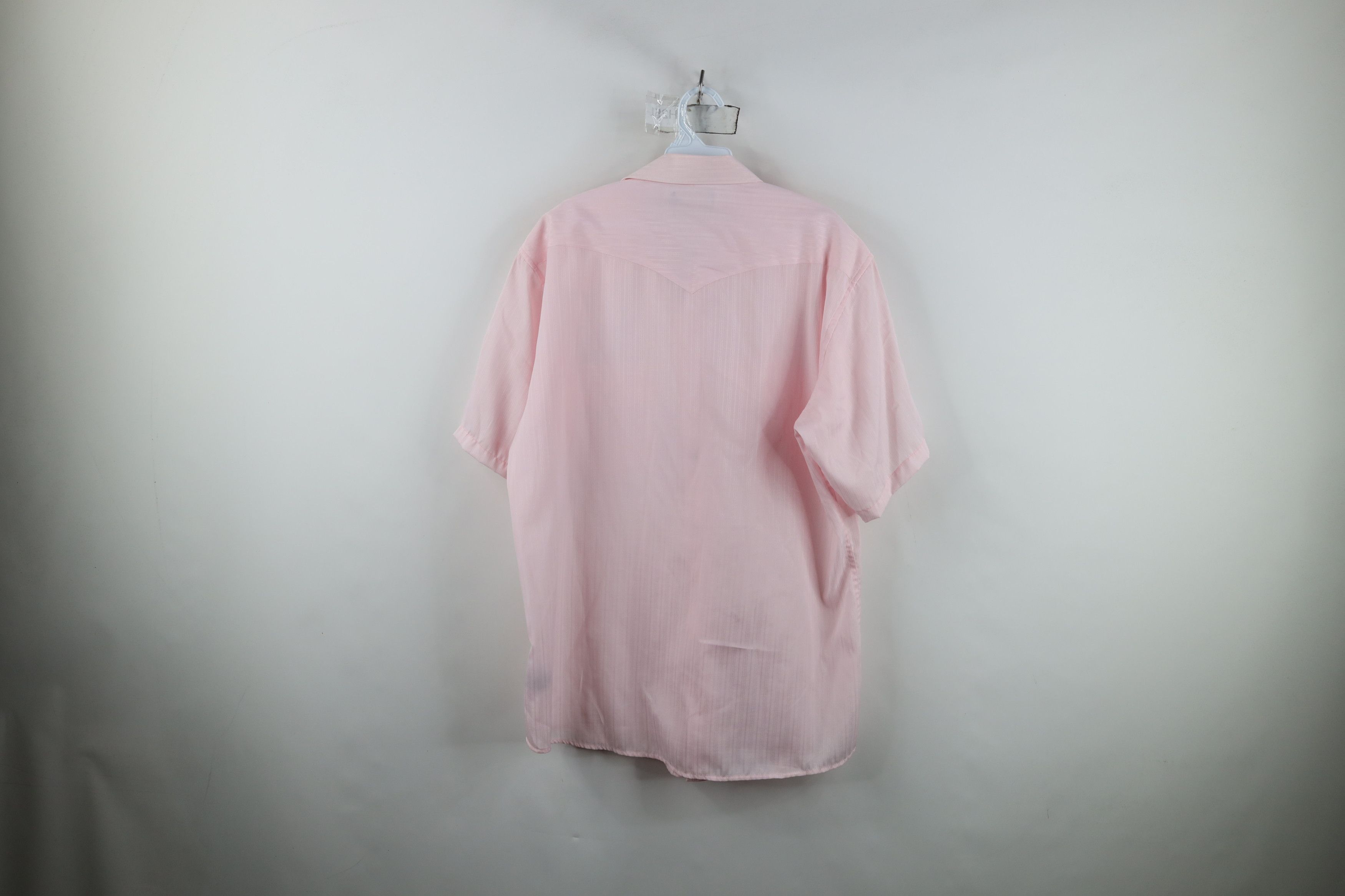 Vintage Vintage 90s Streetwear Western Cowboy Snap Button Shirt Pink Size US M / EU 48-50 / 2 - 10 Thumbnail