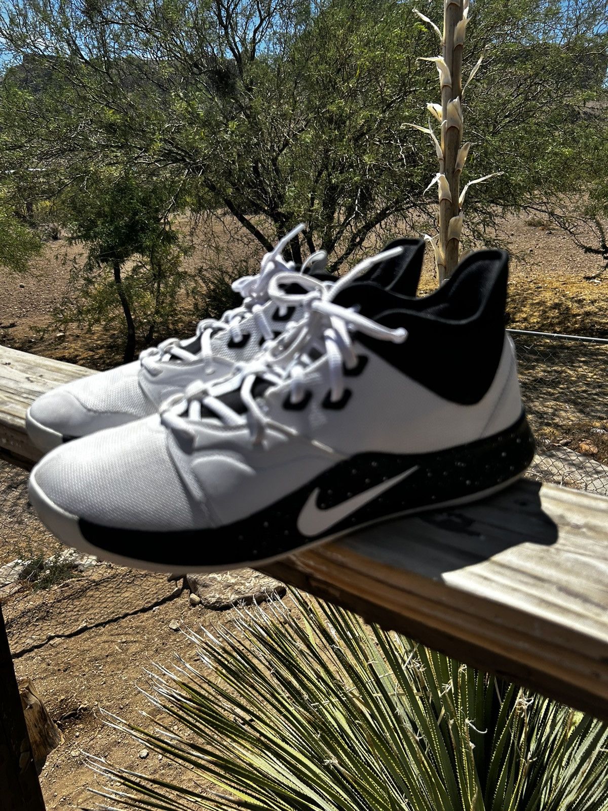Nike PG 3 “ Team white black” Size US 13 / EU 46 - 2 Thumbnail