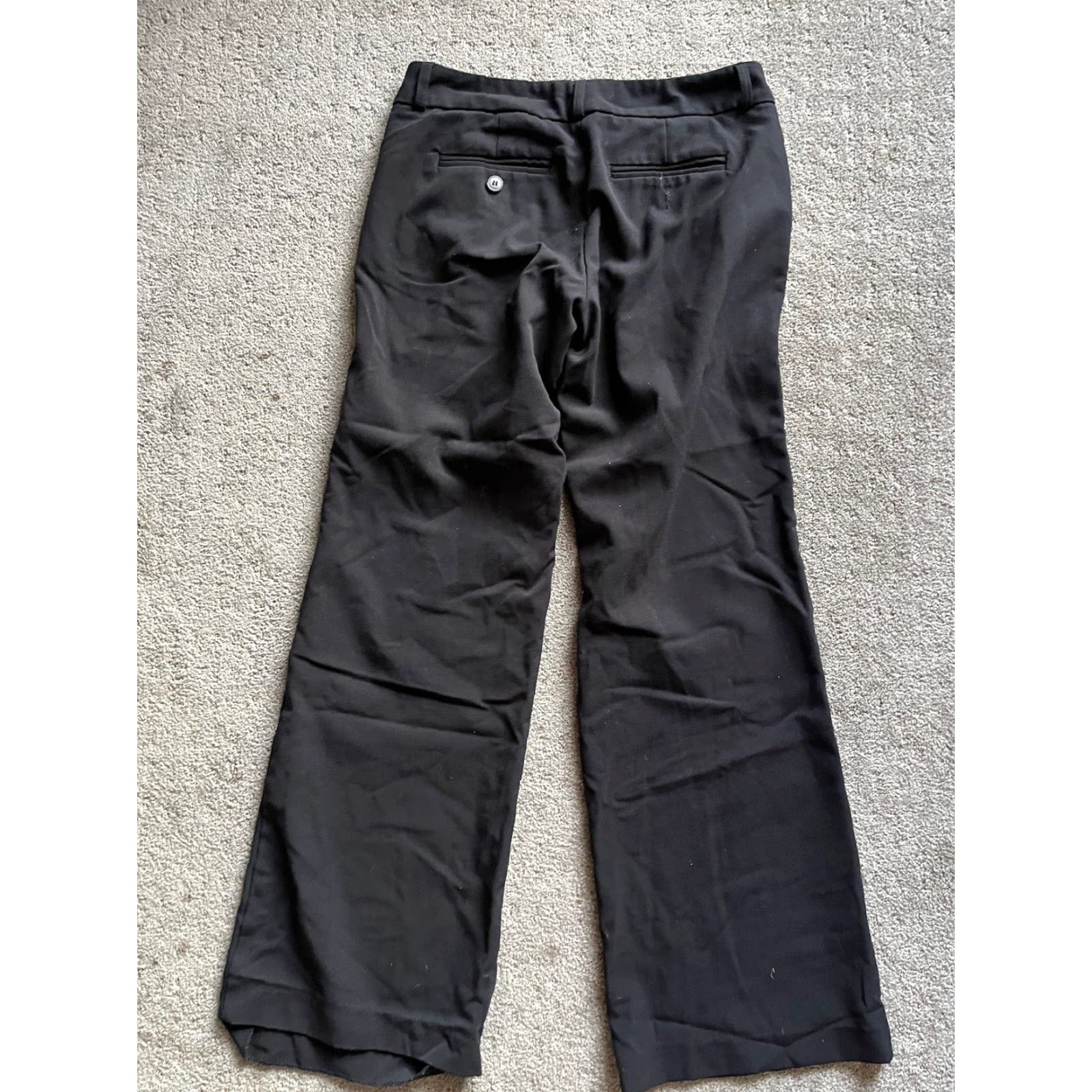 Vintage New York & Co Dress Pants 0P Black Career Separates Modern Classic Womens Size 25" / US 0 / IT 36 - 3 Thumbnail