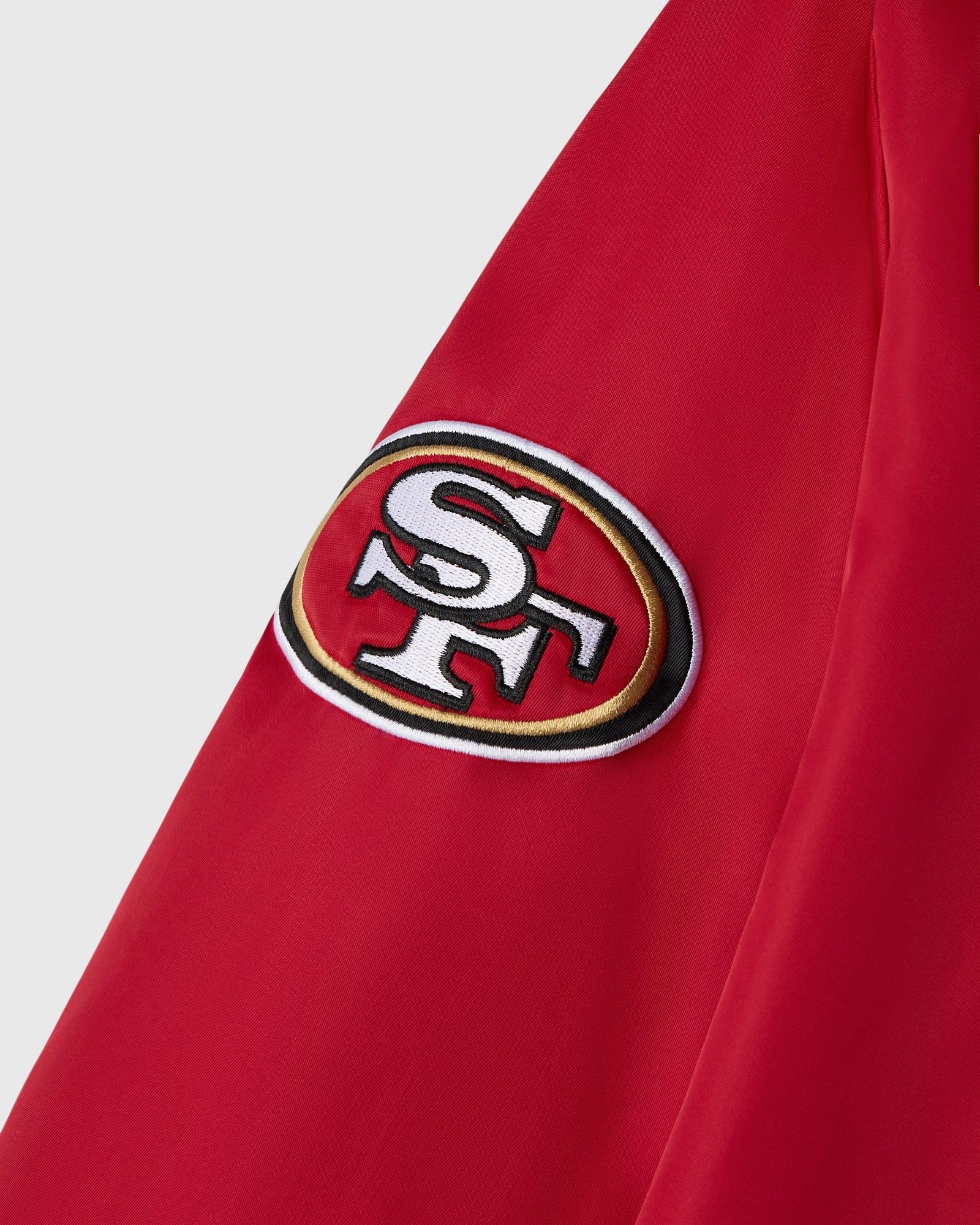Drake OVO x NFL SAN FRANCISCO 49ER STARTER TRAINER PULLOVER JACKET Size US L / EU 52-54 / 3 - 8 Thumbnail
