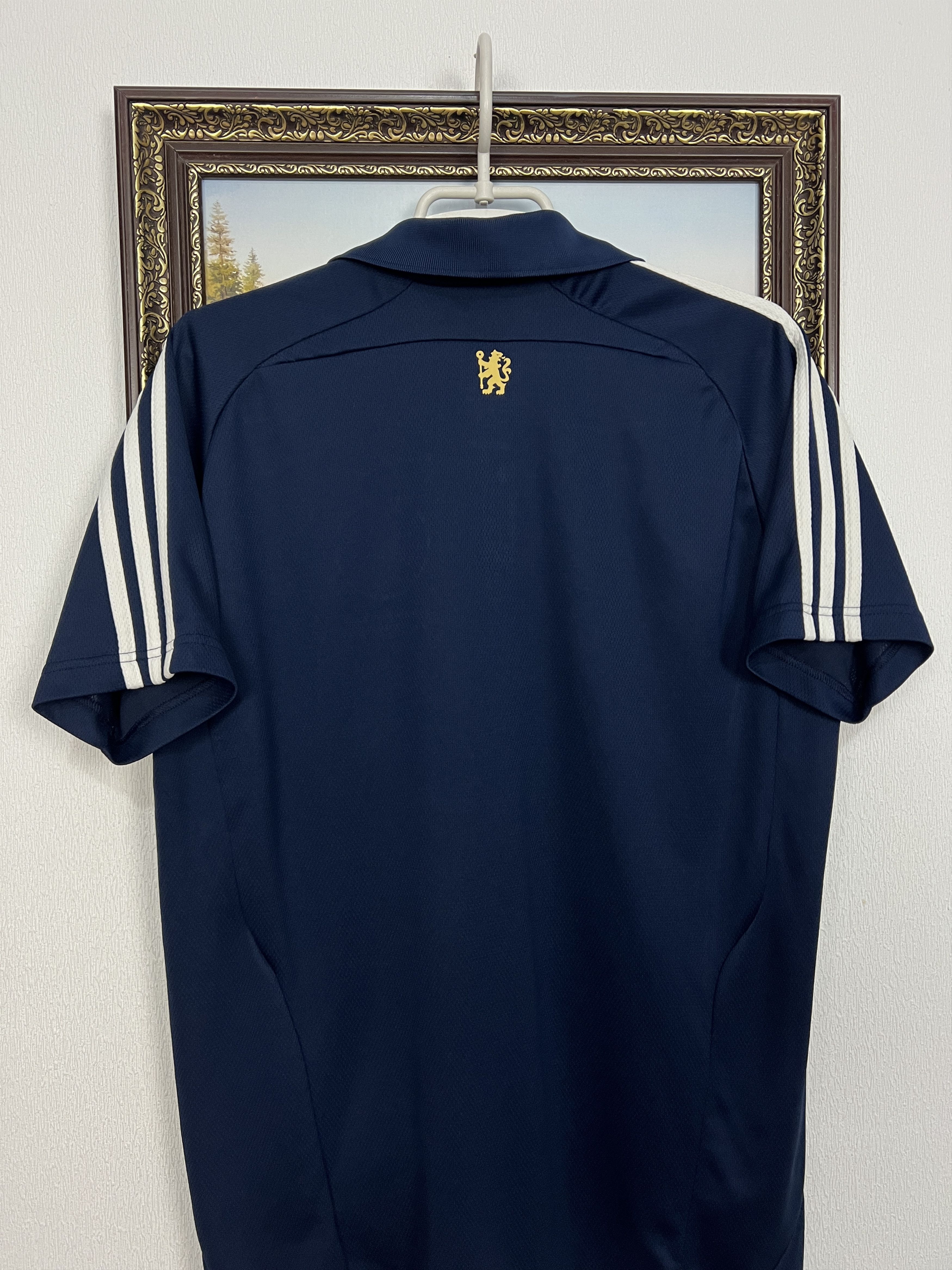 Adidas Vintage Chelsea Football Train Polo Shirt Soccer Jersey Size US M / EU 48-50 / 2 - 9 Thumbnail