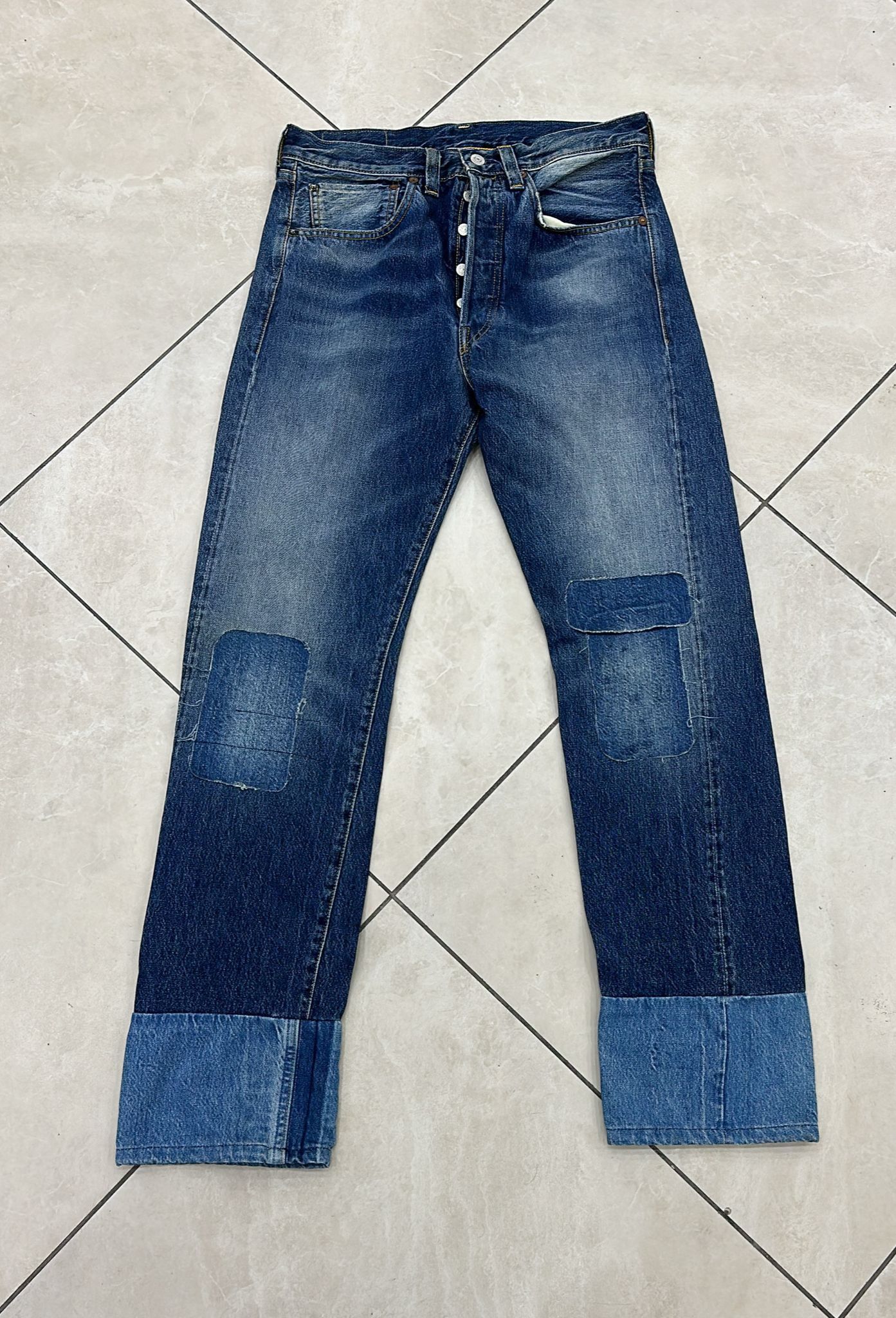 Levi's Vintage Clothing LVC SAMPLE Levi's Vintage Clothing 1947 501XX Selvedge Jeans Size US 32 / EU 48 - 1 Thumbnail