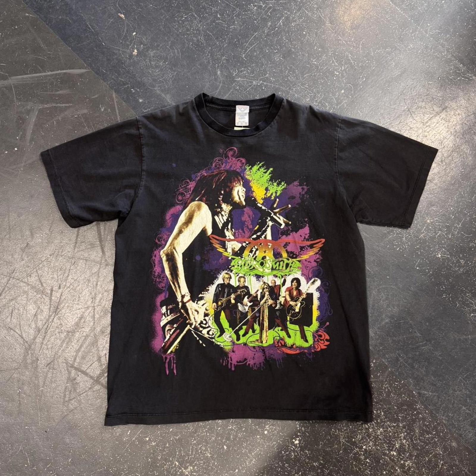 Band Tees Vintage Aerosmith Tee Size US XL / EU 56 / 4 - 3 Thumbnail