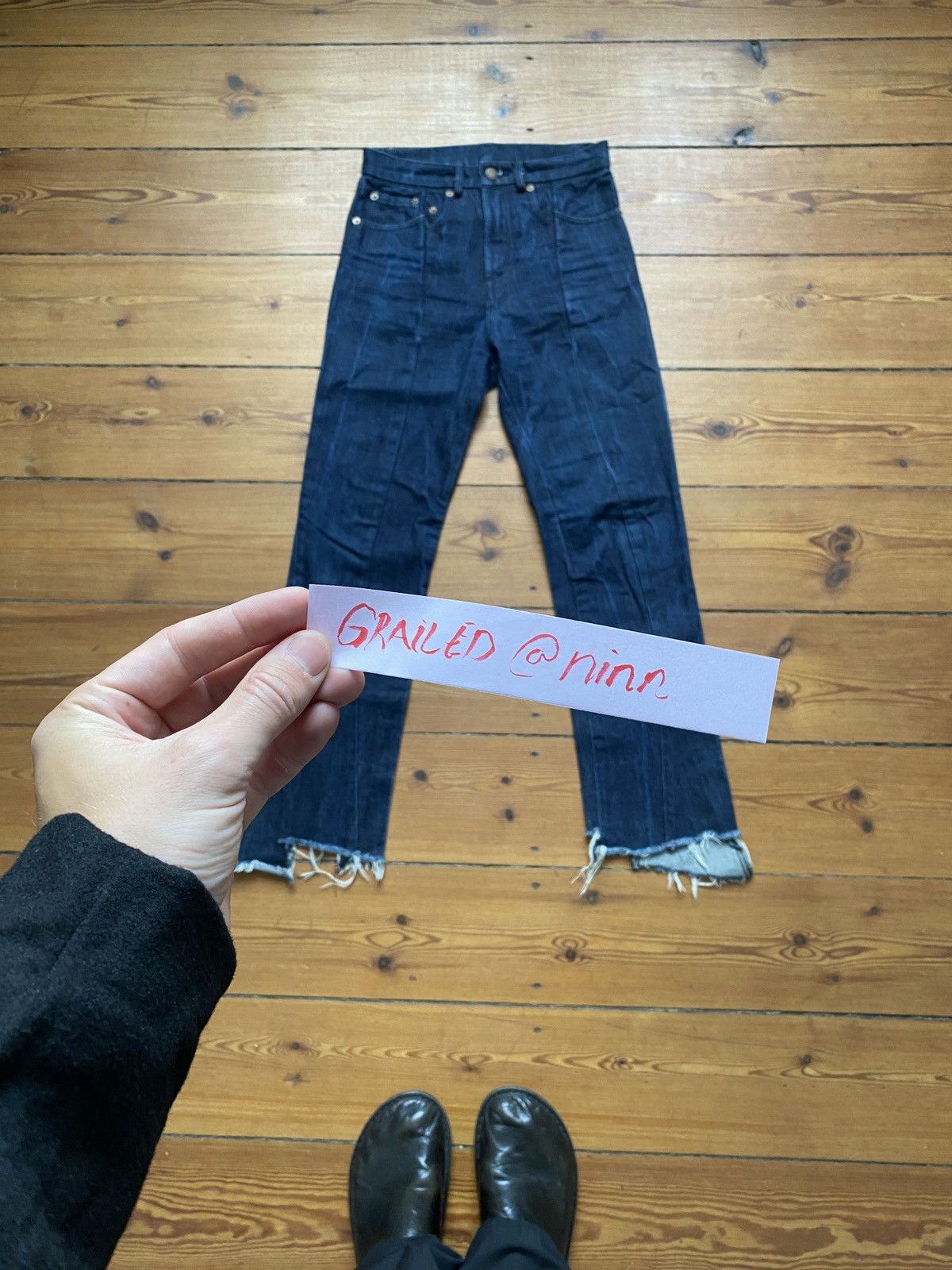 Vetements AW14 Deconstructed jeans Size 24" / US 00 / IT 34 - 12 Thumbnail
