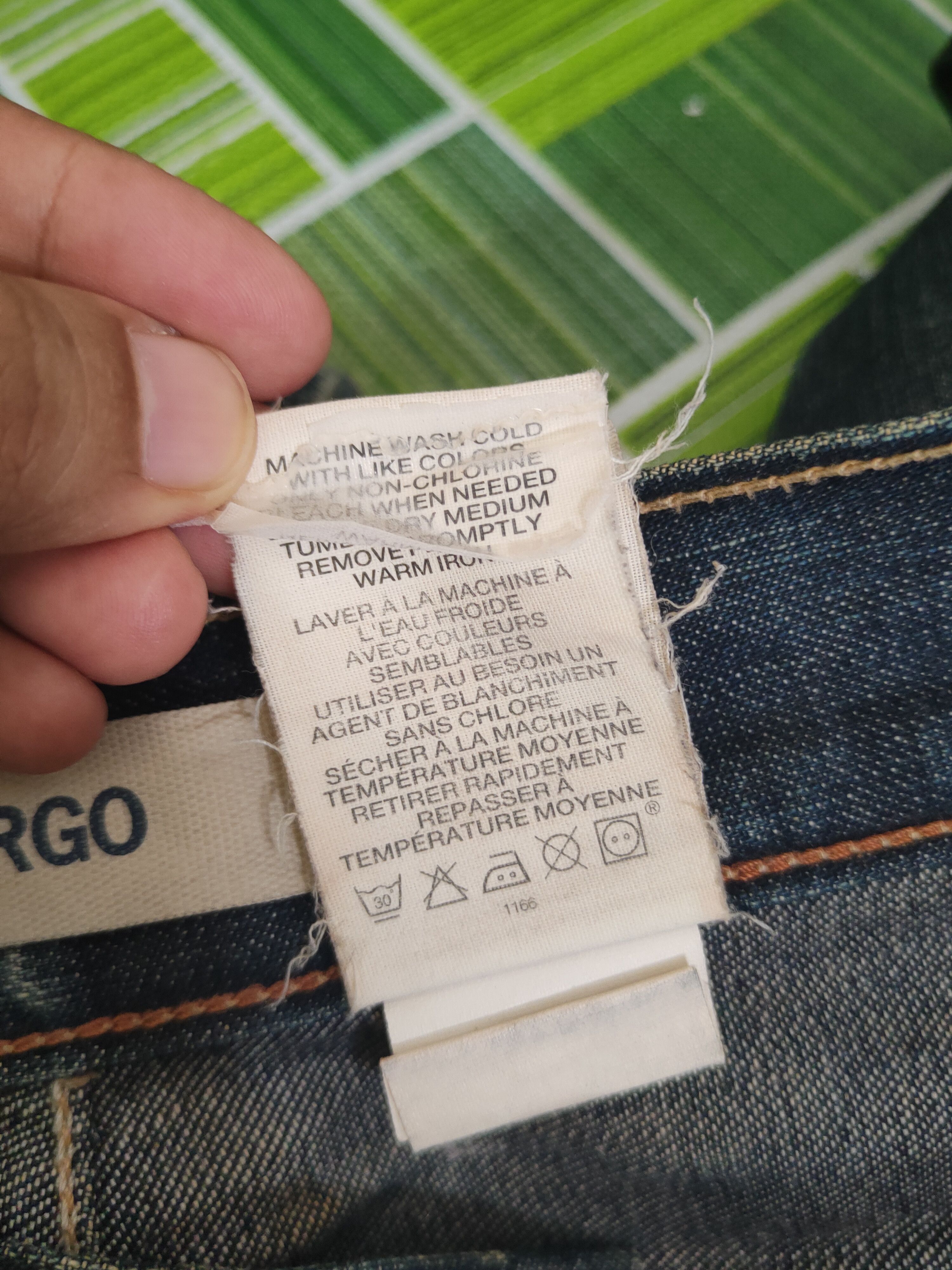 Gap DL Gap Dark Blue Distressed Ripped Jeans #1861 Size US 29 - 16 Thumbnail