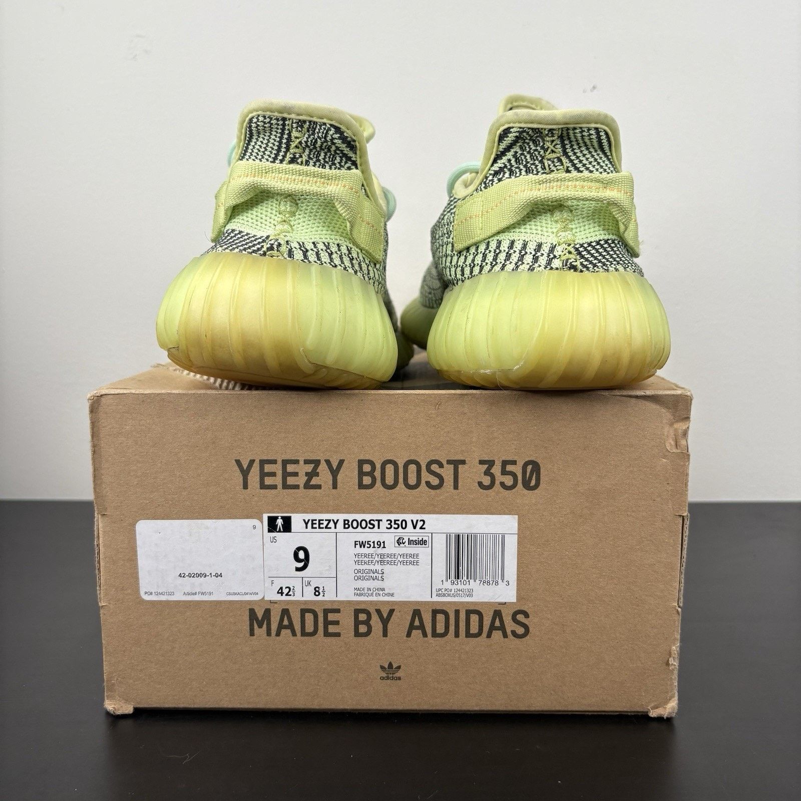 Adidas Size 9 - adidas Yeezy Boost 350 V2 Yeezreel Non-Reflective Size US 9 / EU 42 - 5 Thumbnail