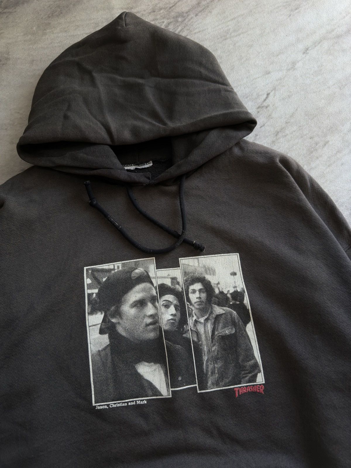 Thrasher Vtg 90s Thrasher Da Boyz : Jason, Christian & Mark Gonzales Size US XXL / EU 58 / 5 - 3 Thumbnail
