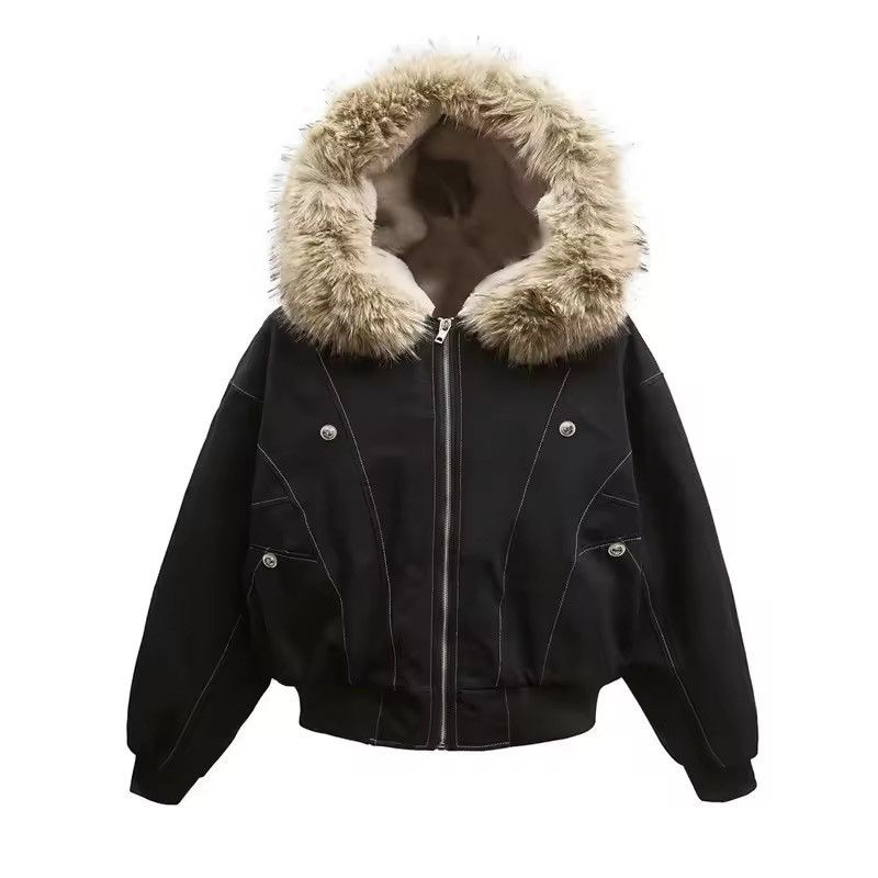 Other Streetwear Vintage Y2k Faux Fur Fluffy Warm Coat Jacket Size US XL / EU 56 / 4 - 1 Thumbnail