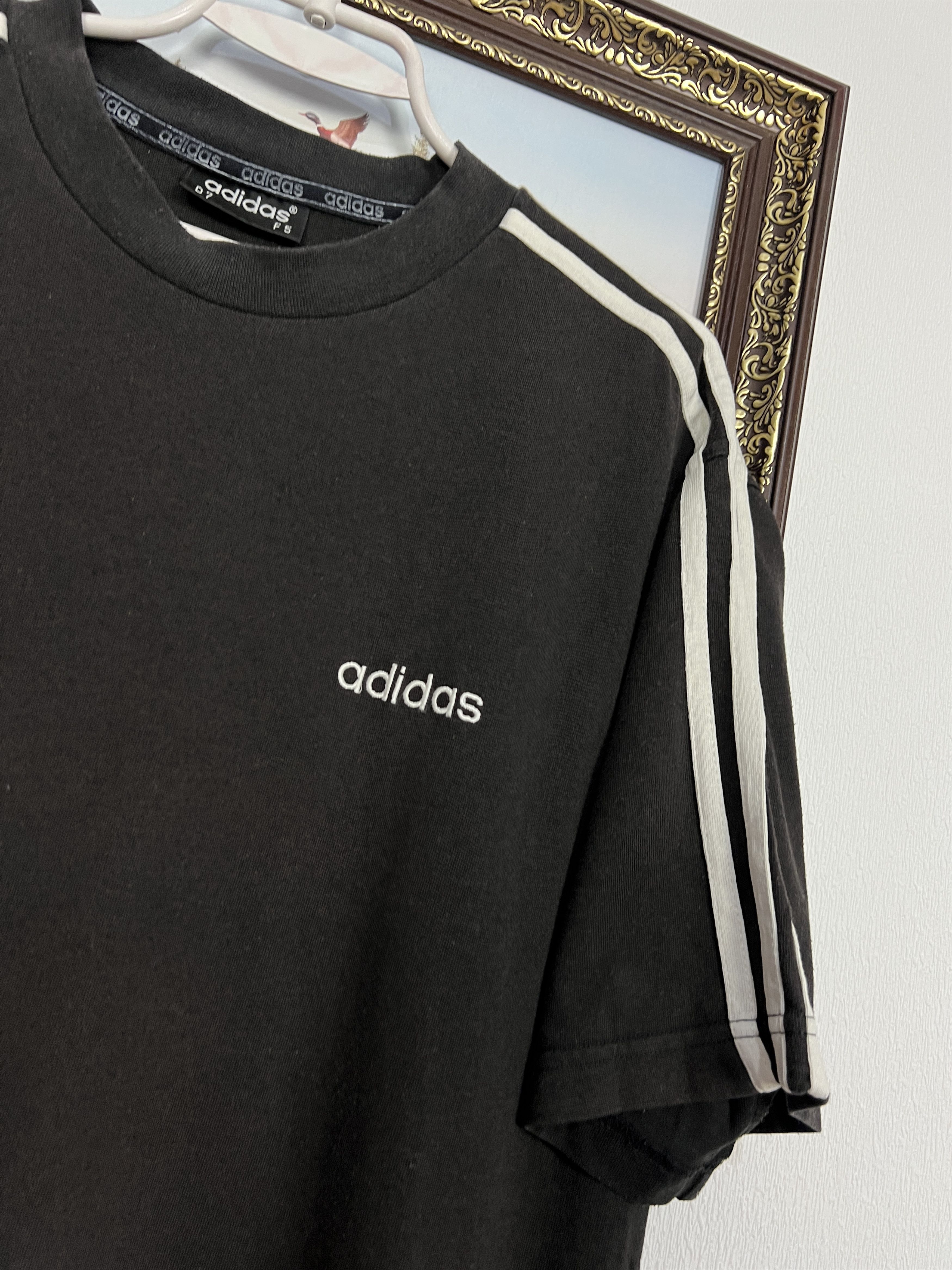 Adidas Vintage 90's Train Tennis Football Shirt Jersey Trikot Size US L / EU 52-54 / 3 - 3 Thumbnail