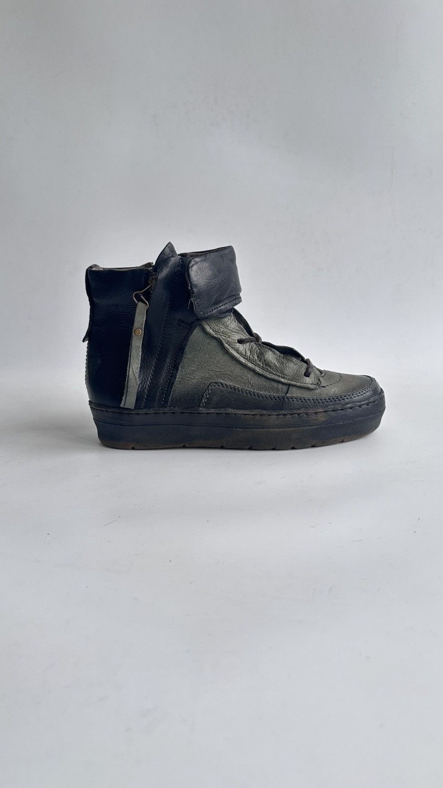 A.S.98 Airstep A.S.98 Leather High Top Sneakers Boots Avant Garde Size US 6.5 / IT 36.5 - 8 Thumbnail