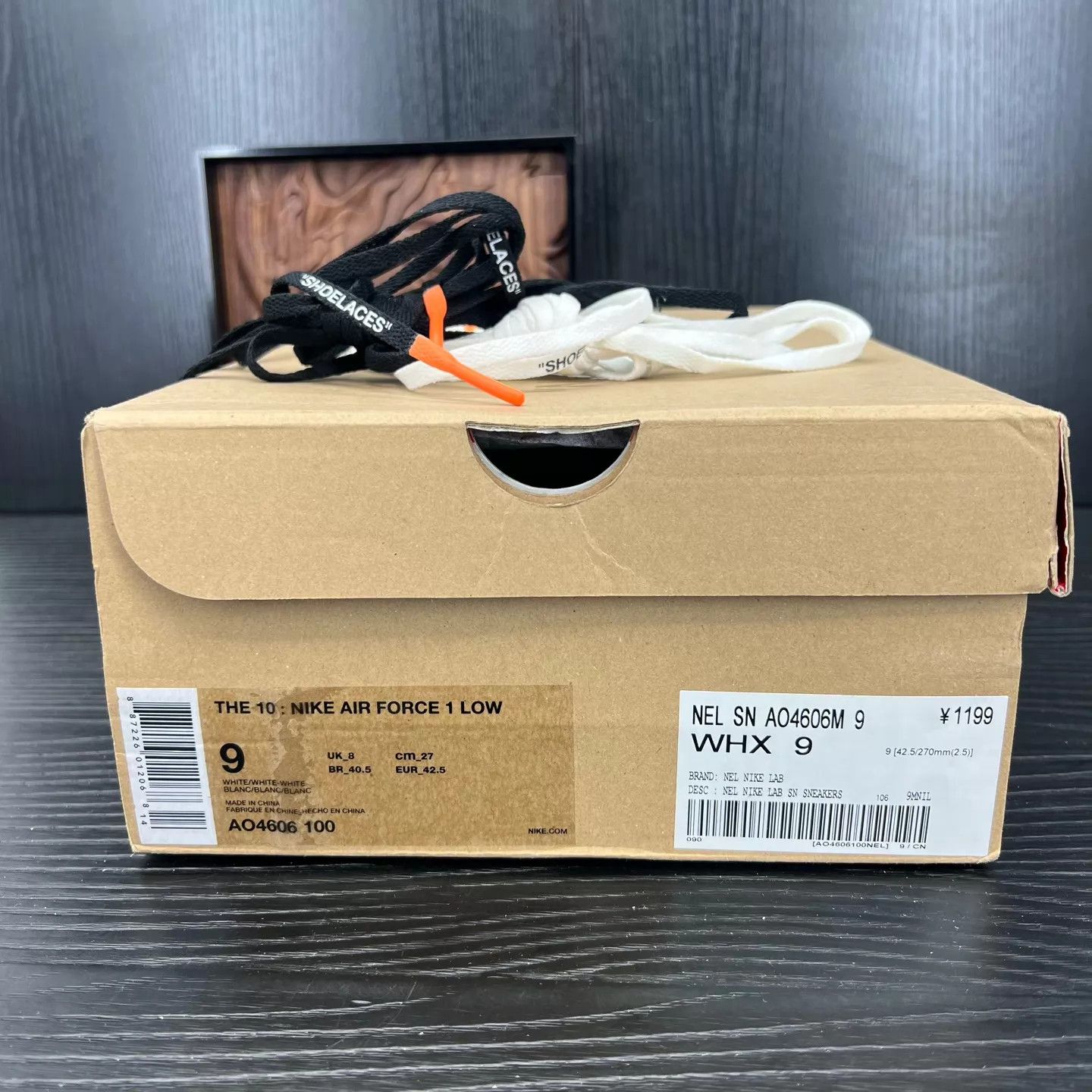Nike Nike Air Force 1 OG White Size 43 Size US 10 / EU 43 - 9 Thumbnail