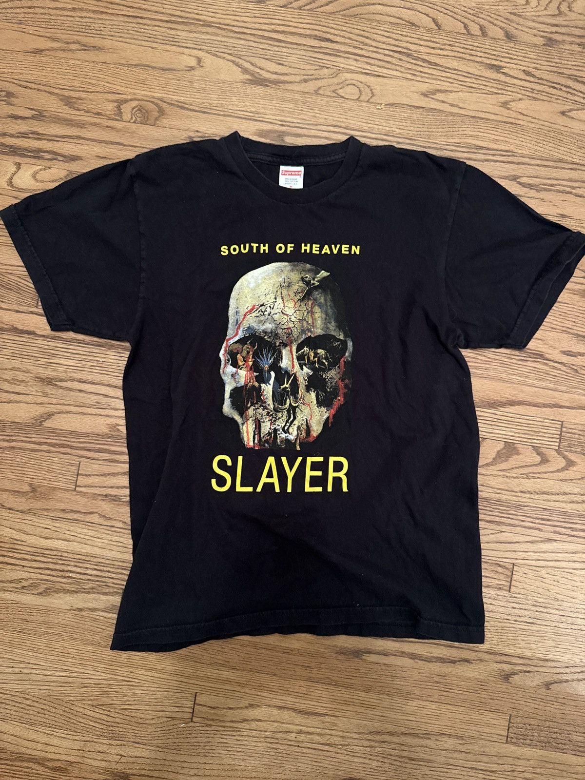 Supreme x SLAYER Rare black Tee