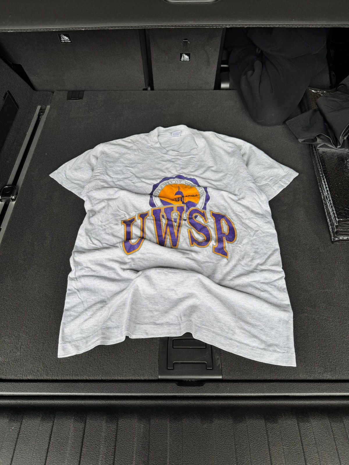 Other × Vintage Sick Vintage Streetwear Fruit of the Loom Grey/White Tee Size US L / EU 52-54 / 3 - 1 Thumbnail
