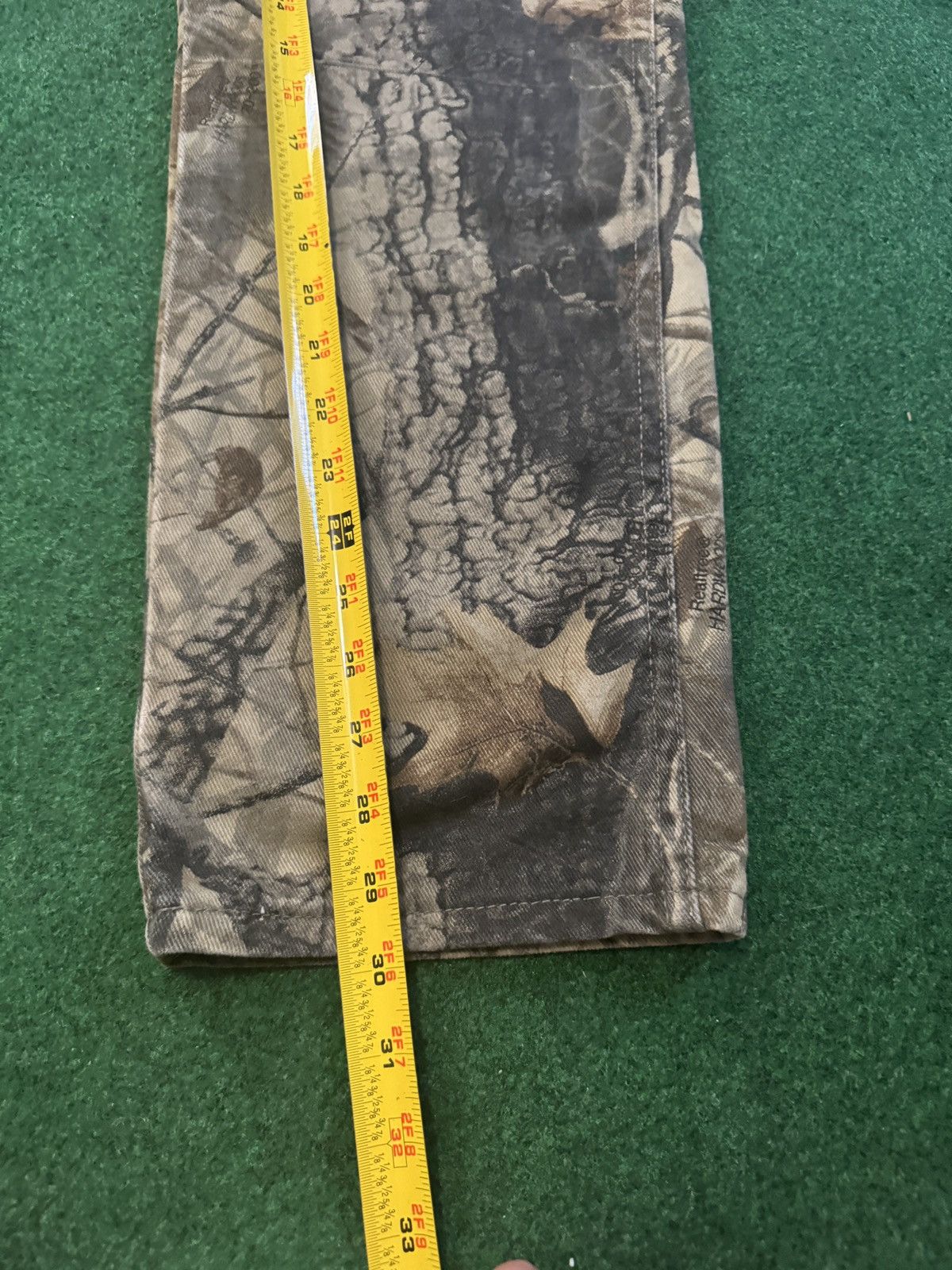 Realtree Vintage 90s Realtree Hardwoods 20-200 Camo Wrangler Pants Size US 28 / EU 44 - 5 Thumbnail