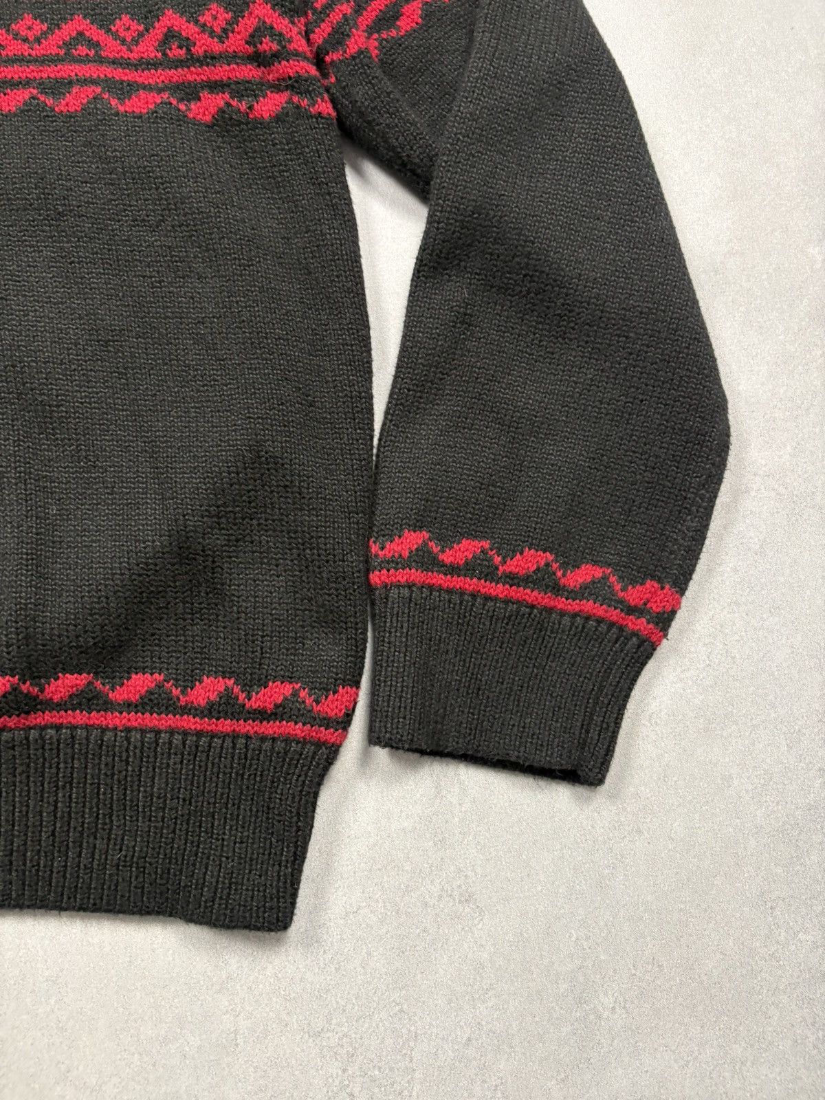 Polo Ralph Lauren Polo Ralph Lauren Snowflake Nordic Shawl Collar Sweater VTG Size US XL / EU 56 / 4 - 7 Thumbnail