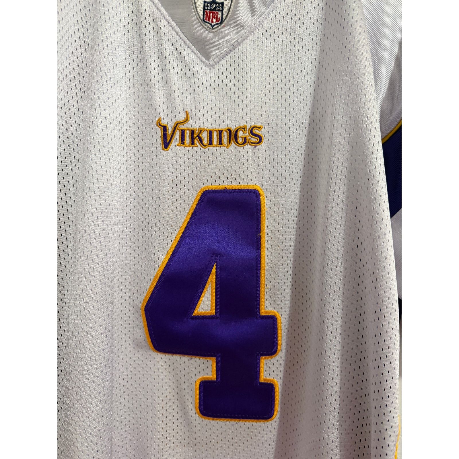 Reebok Brett Favre Minnesota Vikings Football Jersey Size 52 (XL) Size US XL / EU 56 / 4 - 3 Thumbnail