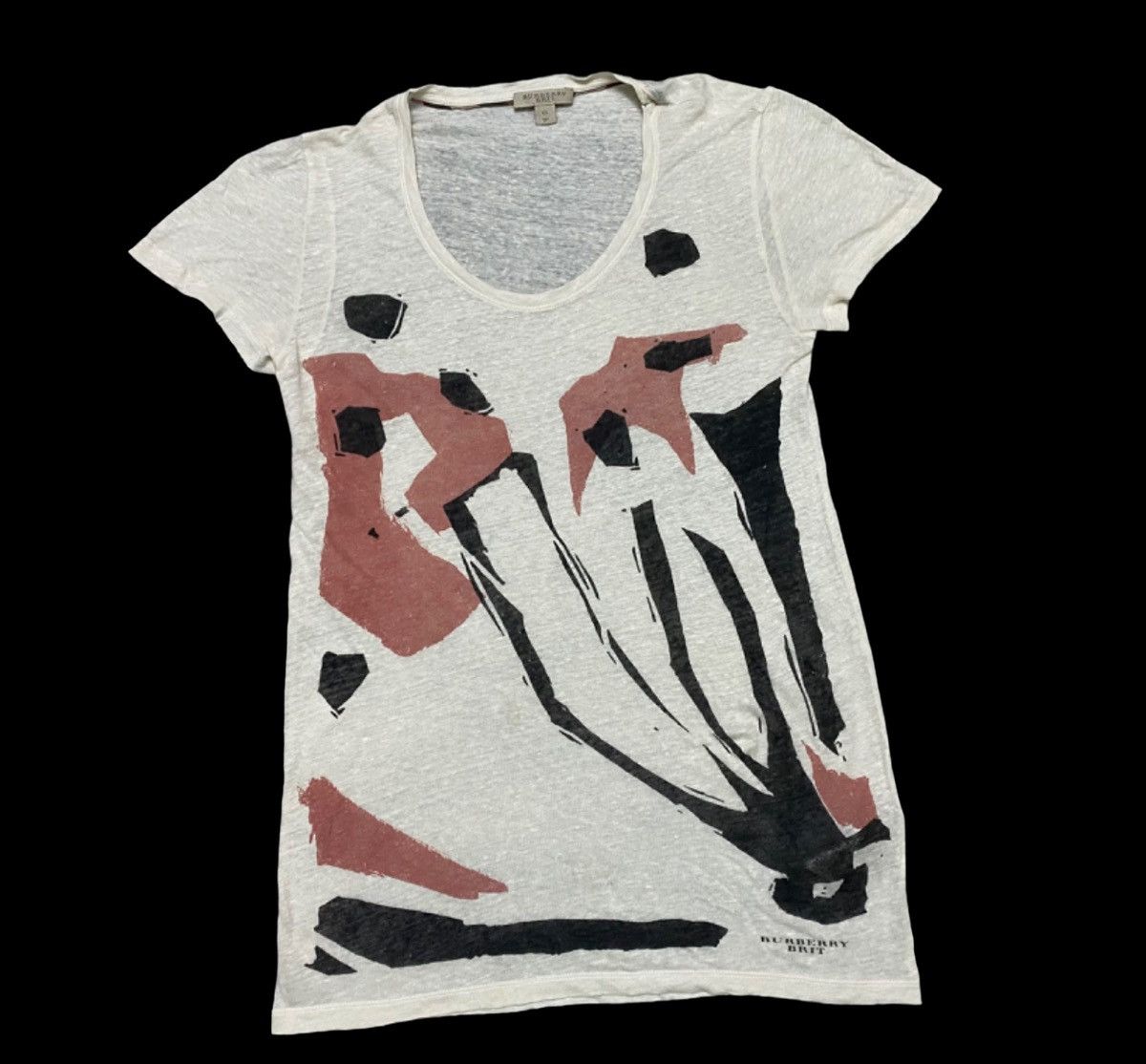 Burberry BURBERRY BRIT PAPERTHIN SHIRT RARE DESIGN Size XS / US 0-2 / IT 36-38 - 1 Thumbnail