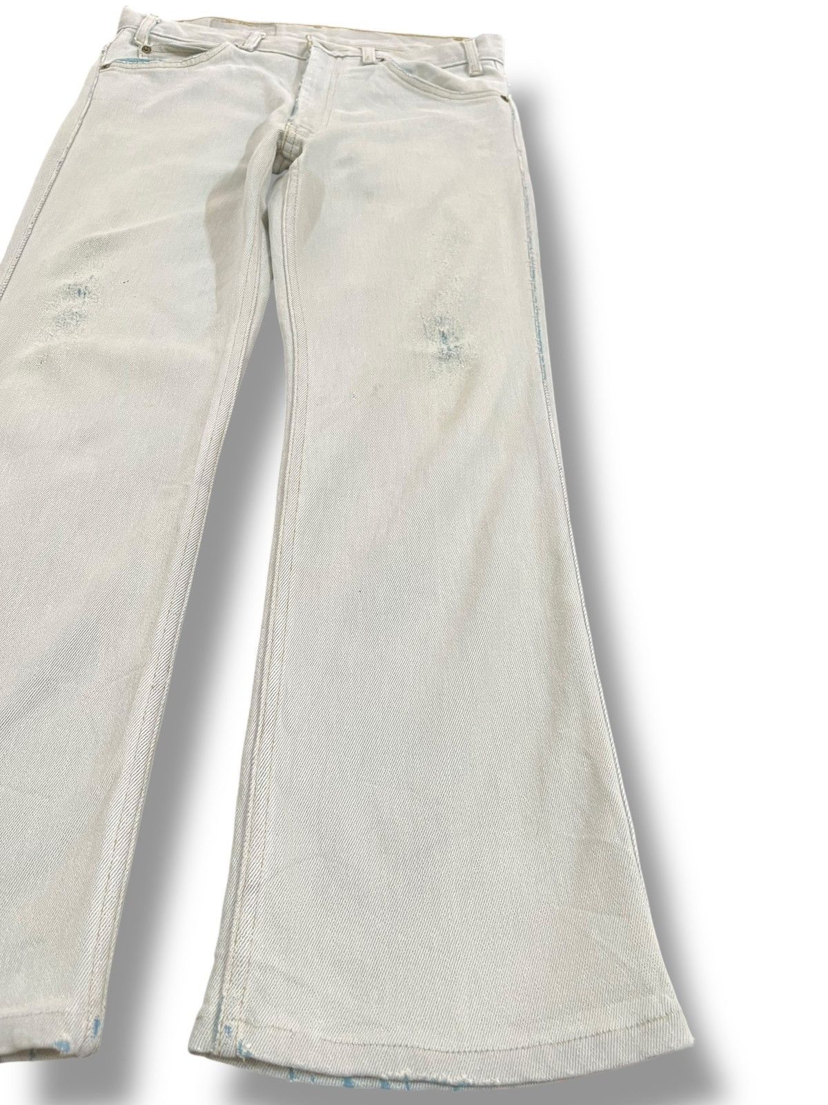 LVC × Levi's × Levi's Vintage Clothing Vintage Levi’s 517 Flare Bell Bottom Black Tab Denim Size US 31 - 4 Thumbnail