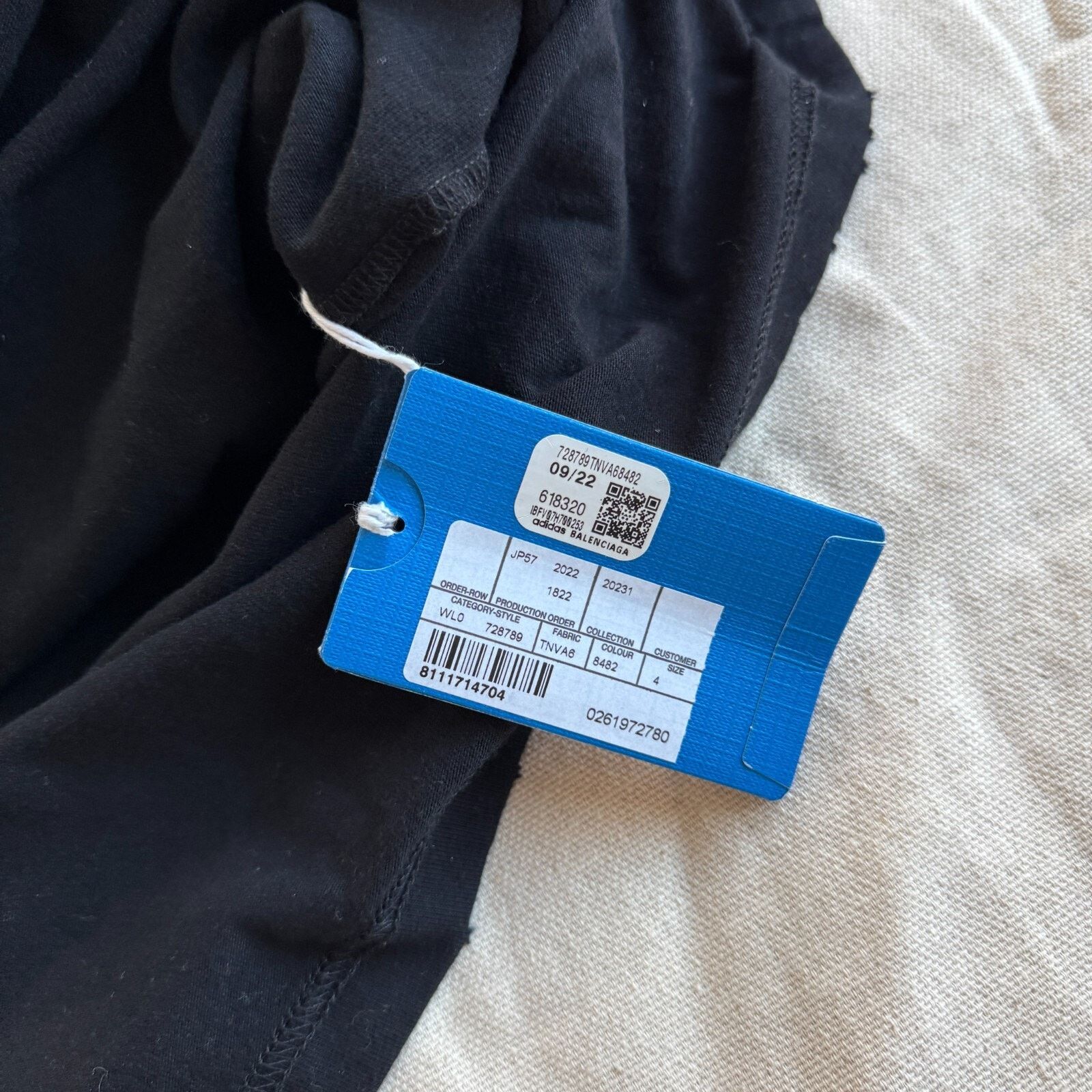 Balenciaga Baleciaga Adidas Vintage Jersey Longsleeve T-Shirt Size 4 XL Size US XL / EU 56 / 4 - 4 Thumbnail