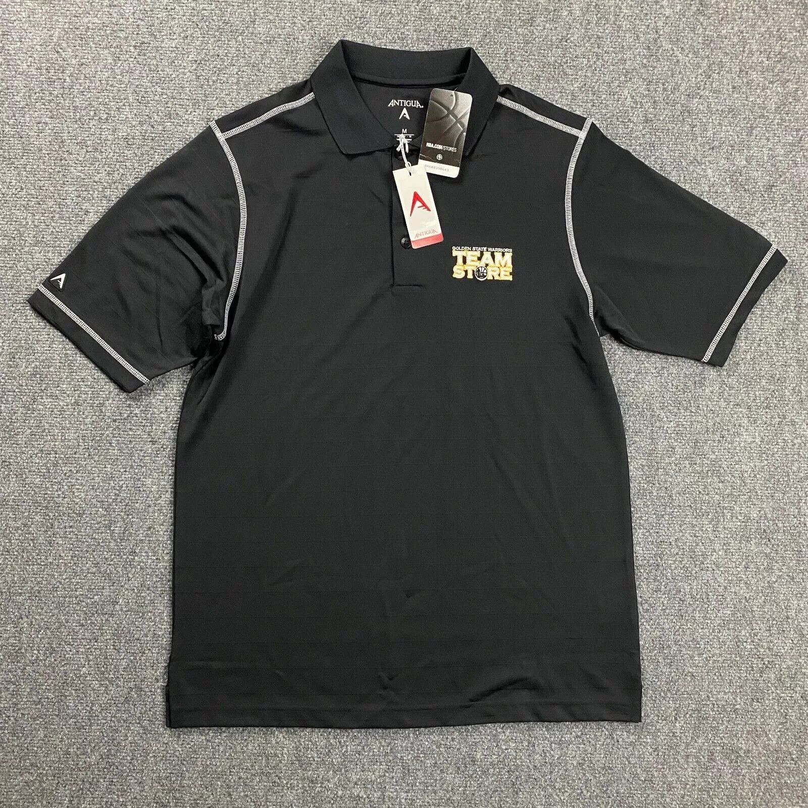 Antigua Golden State Warriors Polo Shirt Mens Medium Antigua NWT Size US M / EU 48-50 / 2 - 1 Thumbnail
