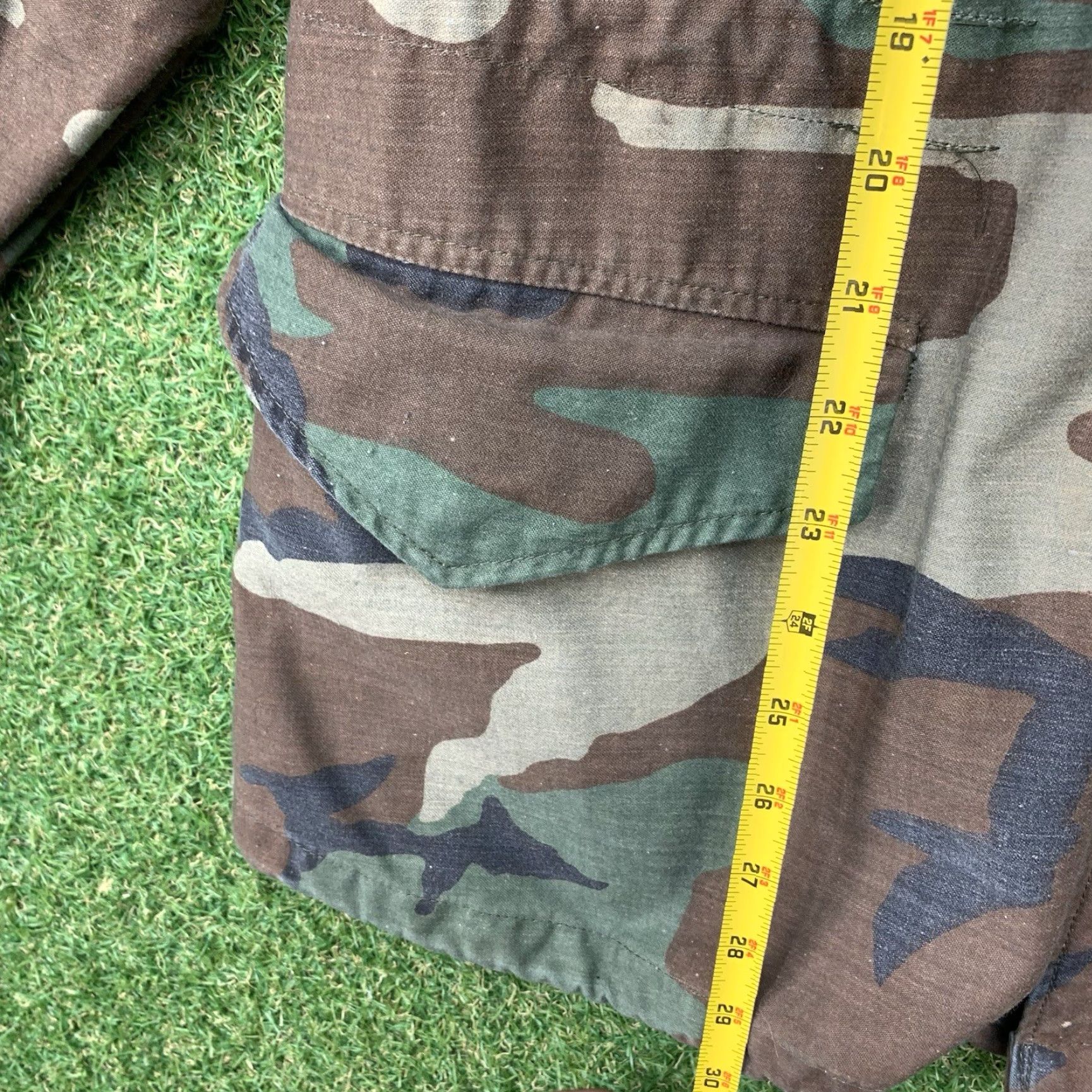 Vintage VINTAGE Alpha M65 Field Jacket Mens Small Regular Cold Weather Woodland Camo Military Jacket Size US S / EU 44-46 / 1 - 7 Thumbnail