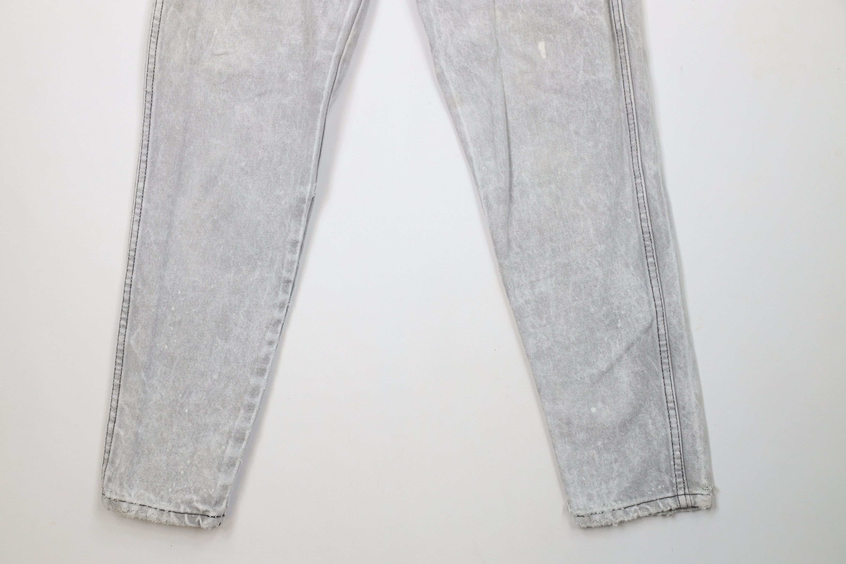 Vintage Vintage 90s Streetwear Acid Wash Tapered Leg Jeans USA Size 32" / US 10 / IT 46 - 4 Thumbnail