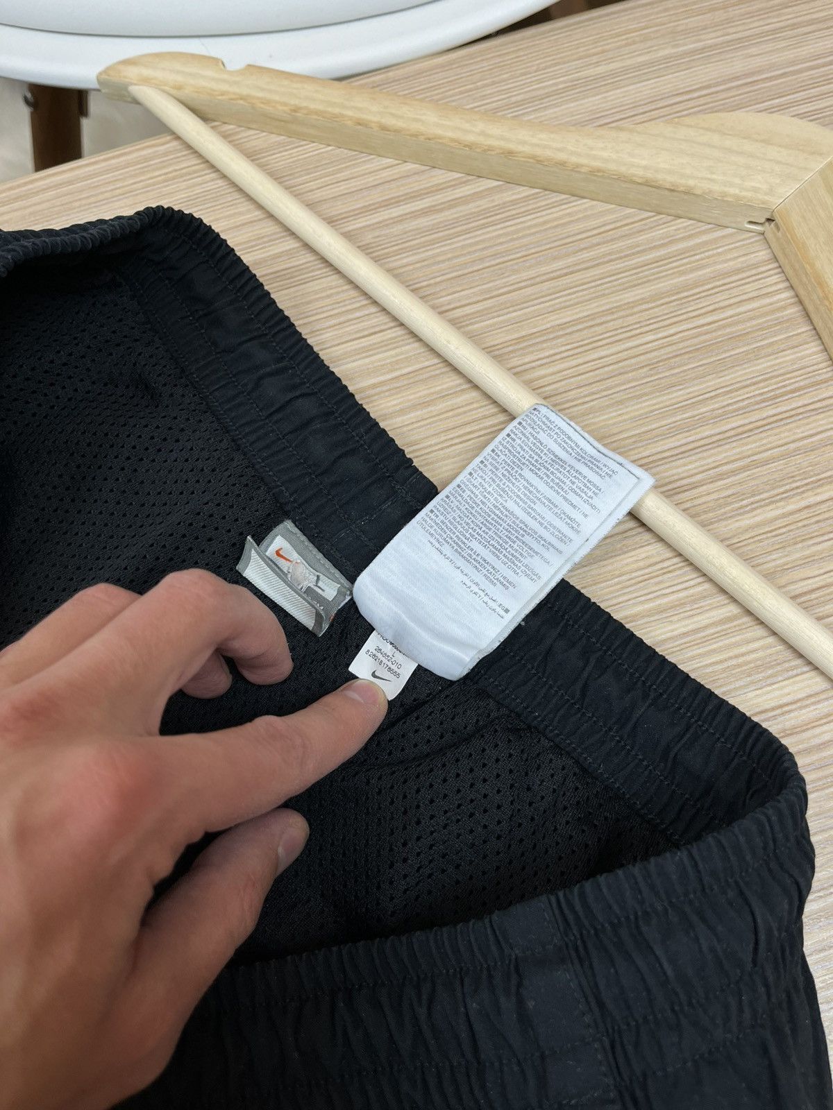 Nike × Vintage Vintage Y2K Nike Beige Track Pants Hype Streetwear Size US 32 / EU 48 - 5 Thumbnail