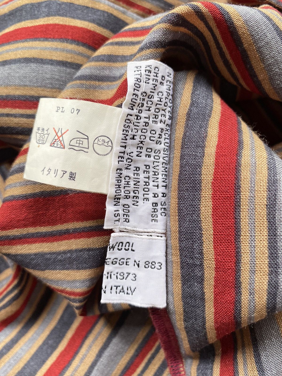 Givenchy Givenchy Multicolor Striped Long-Sleeve Shirt Size S / US 4 / IT 40 - 6 Thumbnail