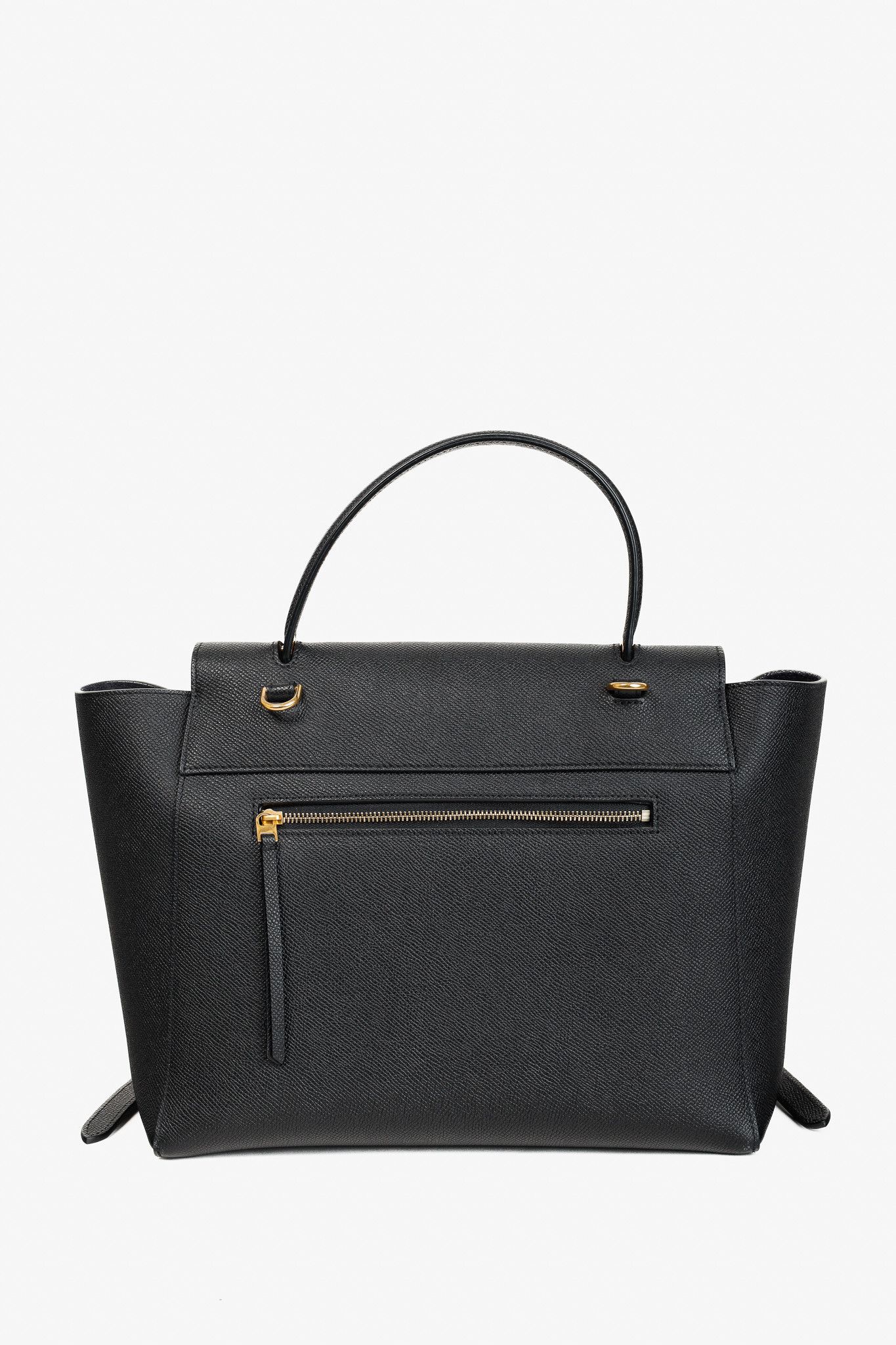 Celine Celine Mini Belt Bag in Black Grained Calfskin Size ONE SIZE - 4 Thumbnail