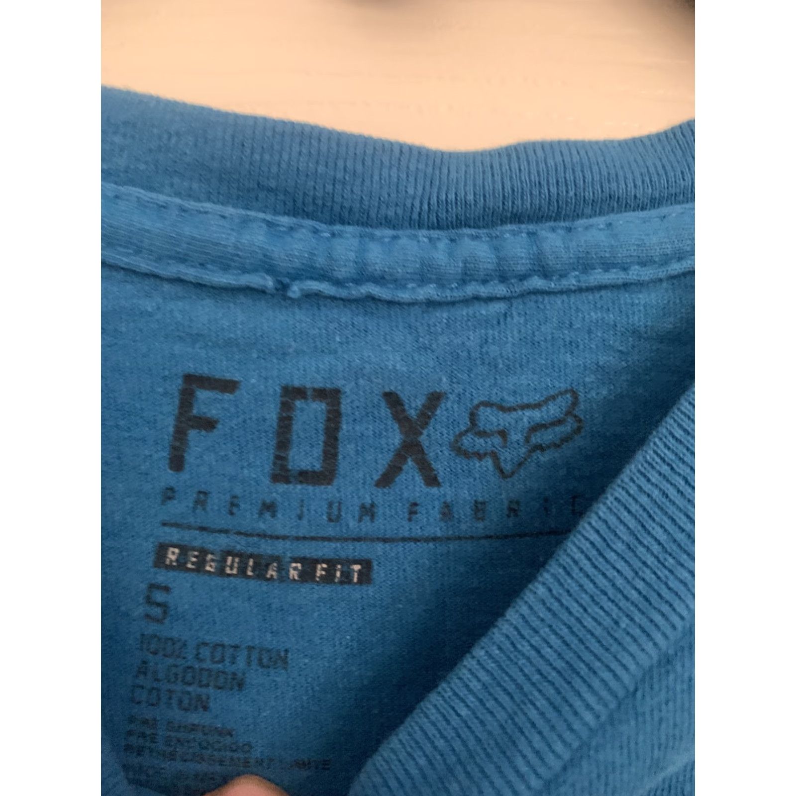 Fox Racing VINTAGE Fox Racing Short Sleeve Graphic T Shirt Small S Blue Crewneck Mens Girls Teens Boys Fox Racing Graphic Tee Size US S / EU 44-46 / 1 - 3 Thumbnail