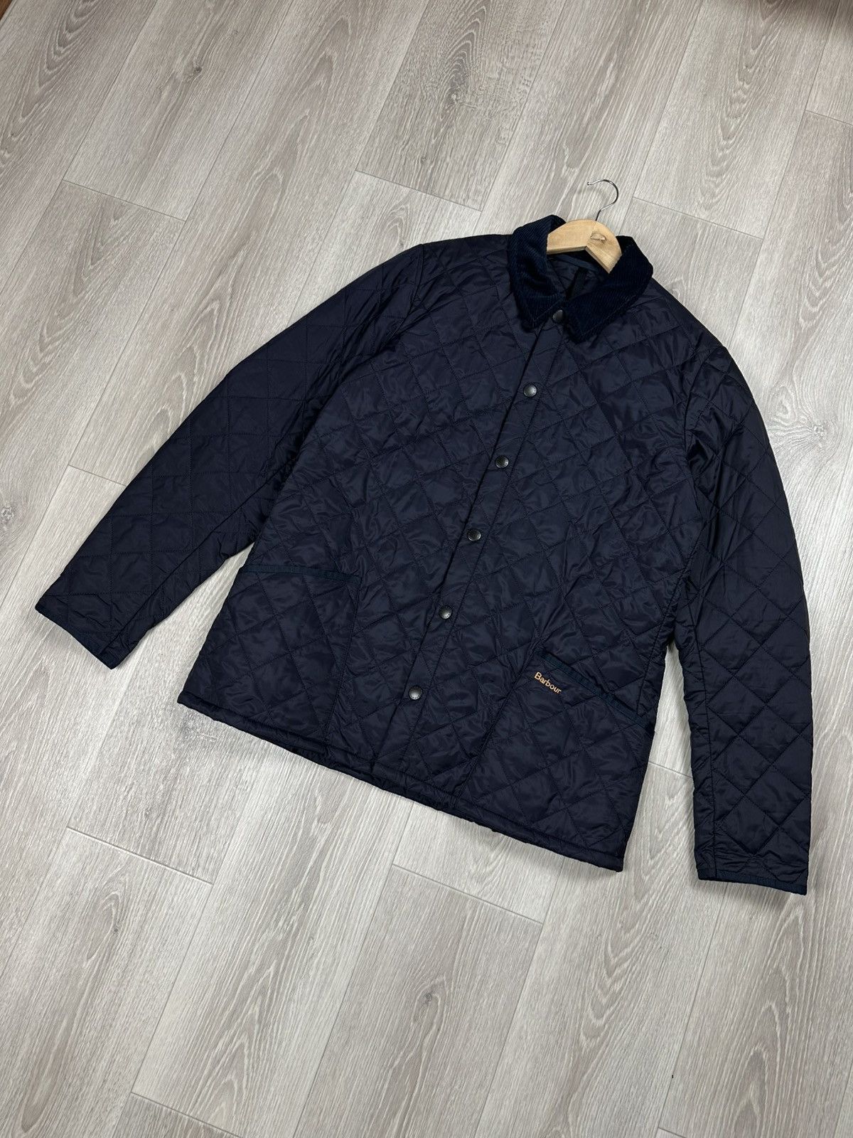 Barbour Barbour Heritage Liddesdale Quilted Blue Jacket Size M Size US M / EU 48-50 / 2 - 3 Thumbnail