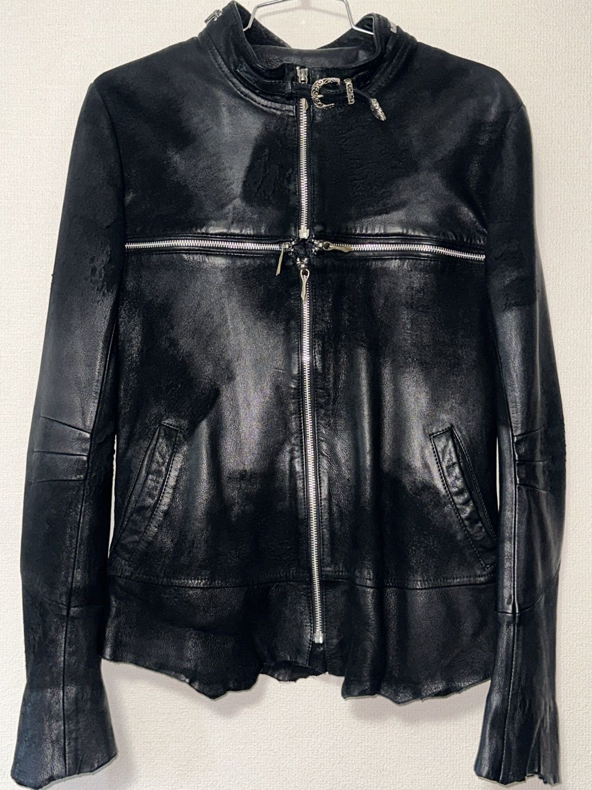 14th Addiction 14th ADDICTION CROSS ZIP WITH FUR | Grailed