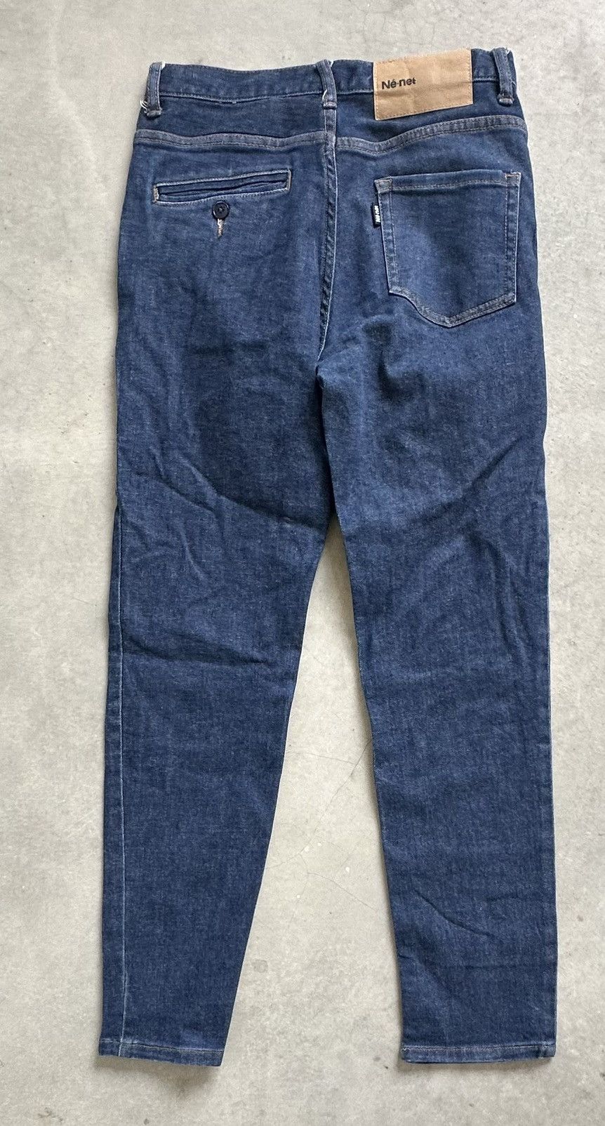Ne-Net VINYAGE NE-NET ISSEY MIYAKE BLUE STRAIGHT JEANS Size US 28 / EU 44 - 10 Thumbnail