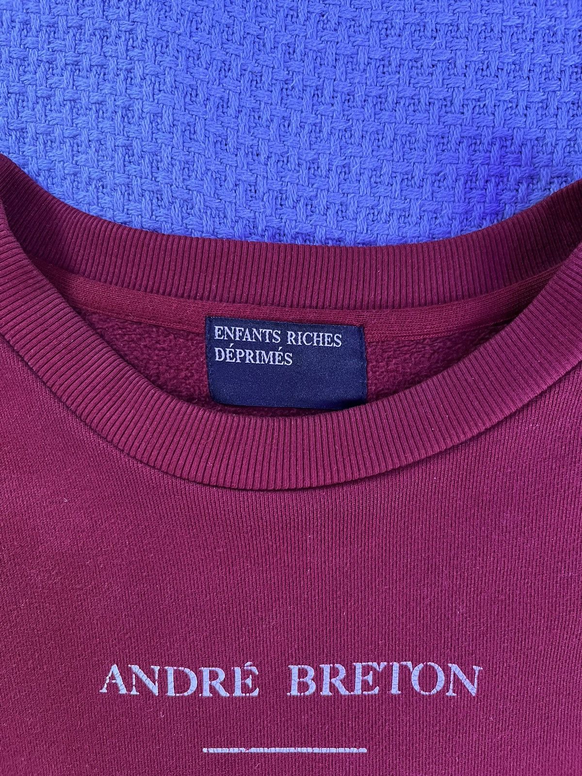 Enfants Riches Deprimes “Manifeste Du Surréalisme” Crewneck Size US L / EU 52-54 / 3 - 6 Thumbnail